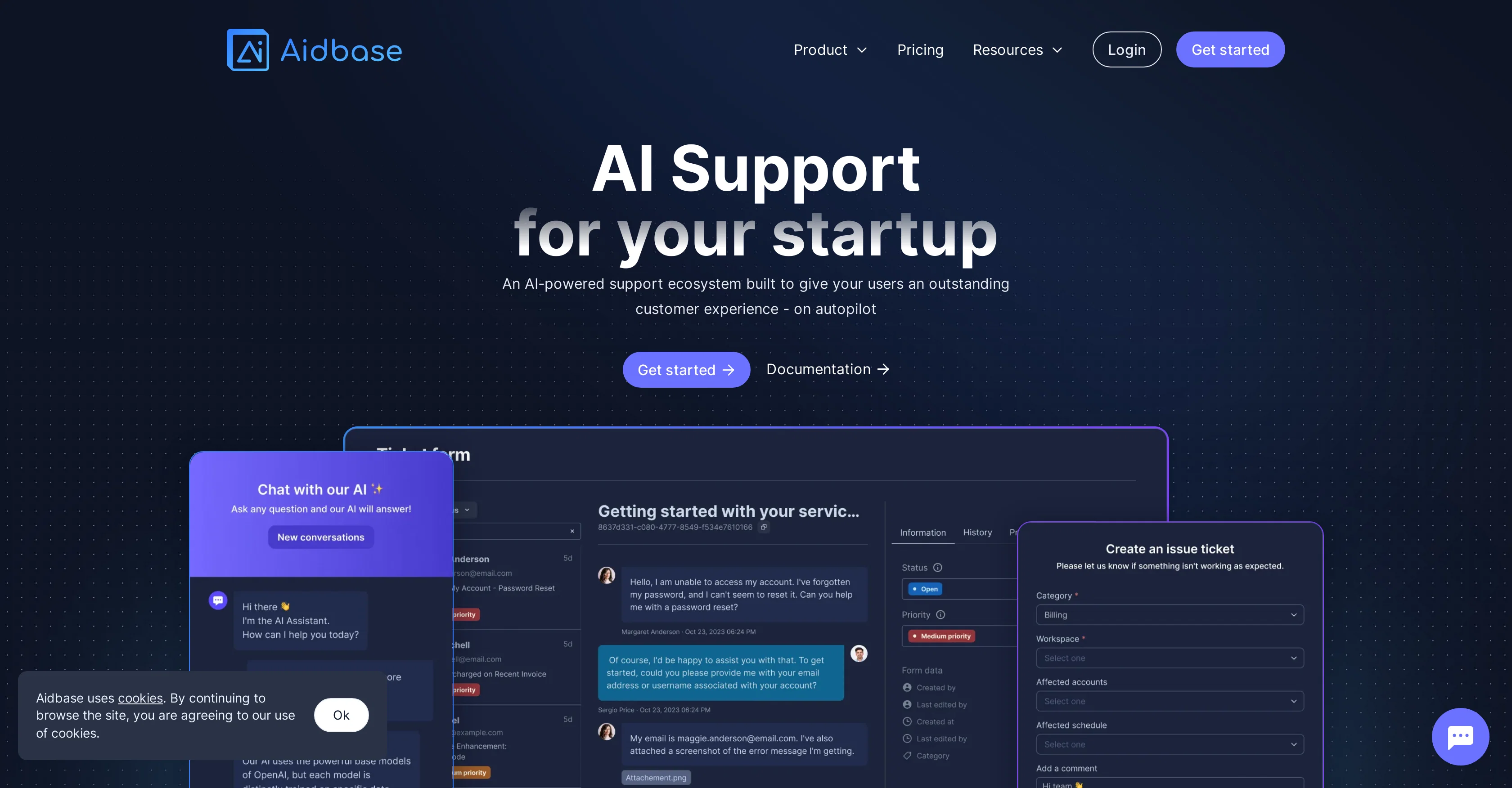 Aidbase screenshot