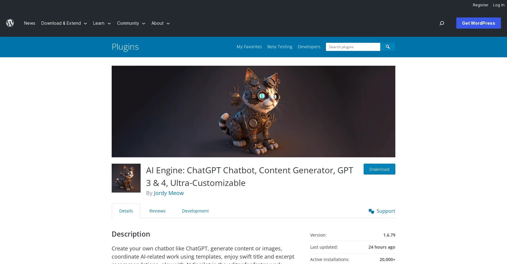 AIEngine Plugin screenshot