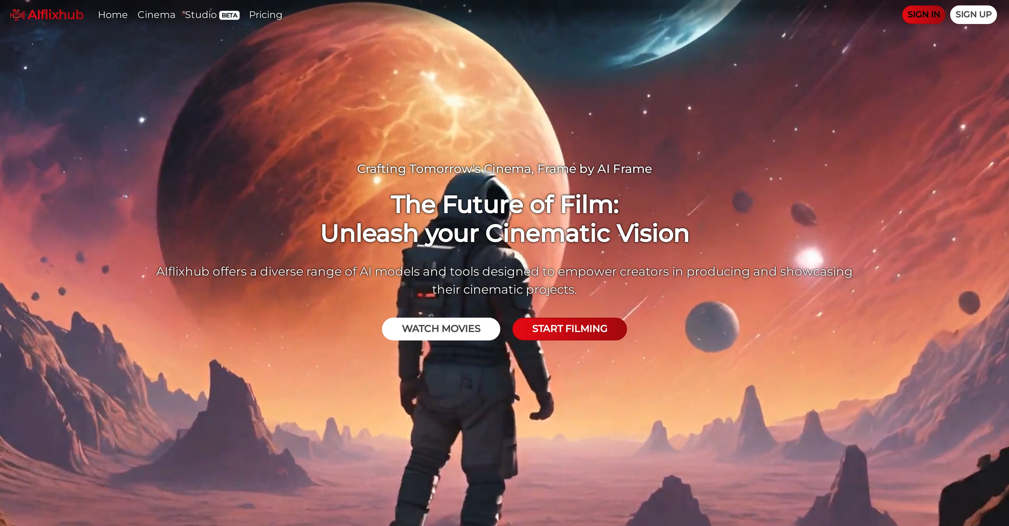 AIflixhub screenshot