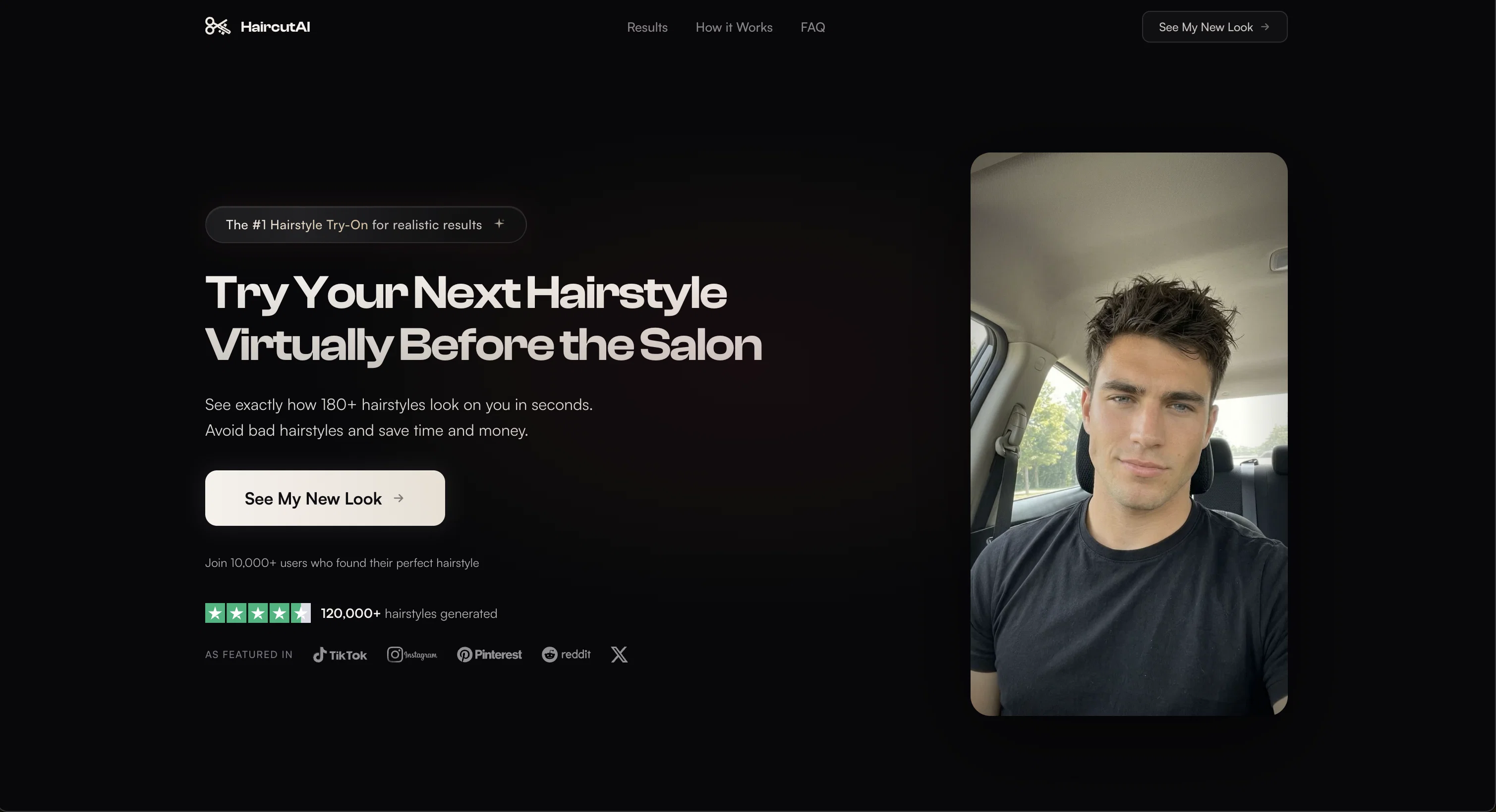 HaircutAI screenshot