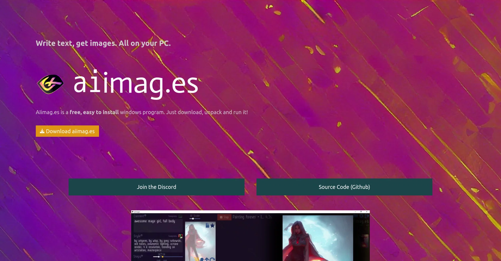 AIimages screenshot