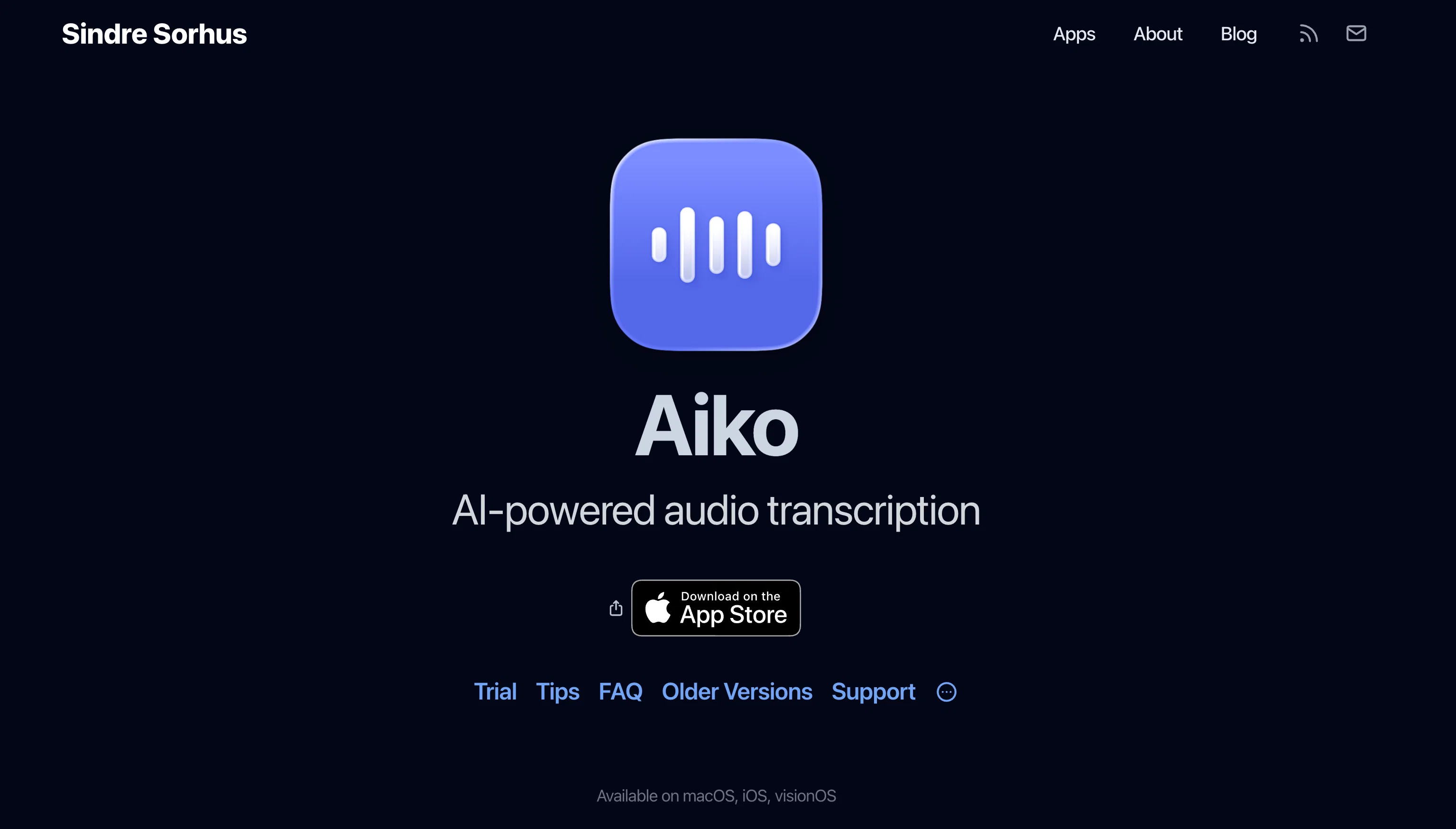 Aiko screenshot