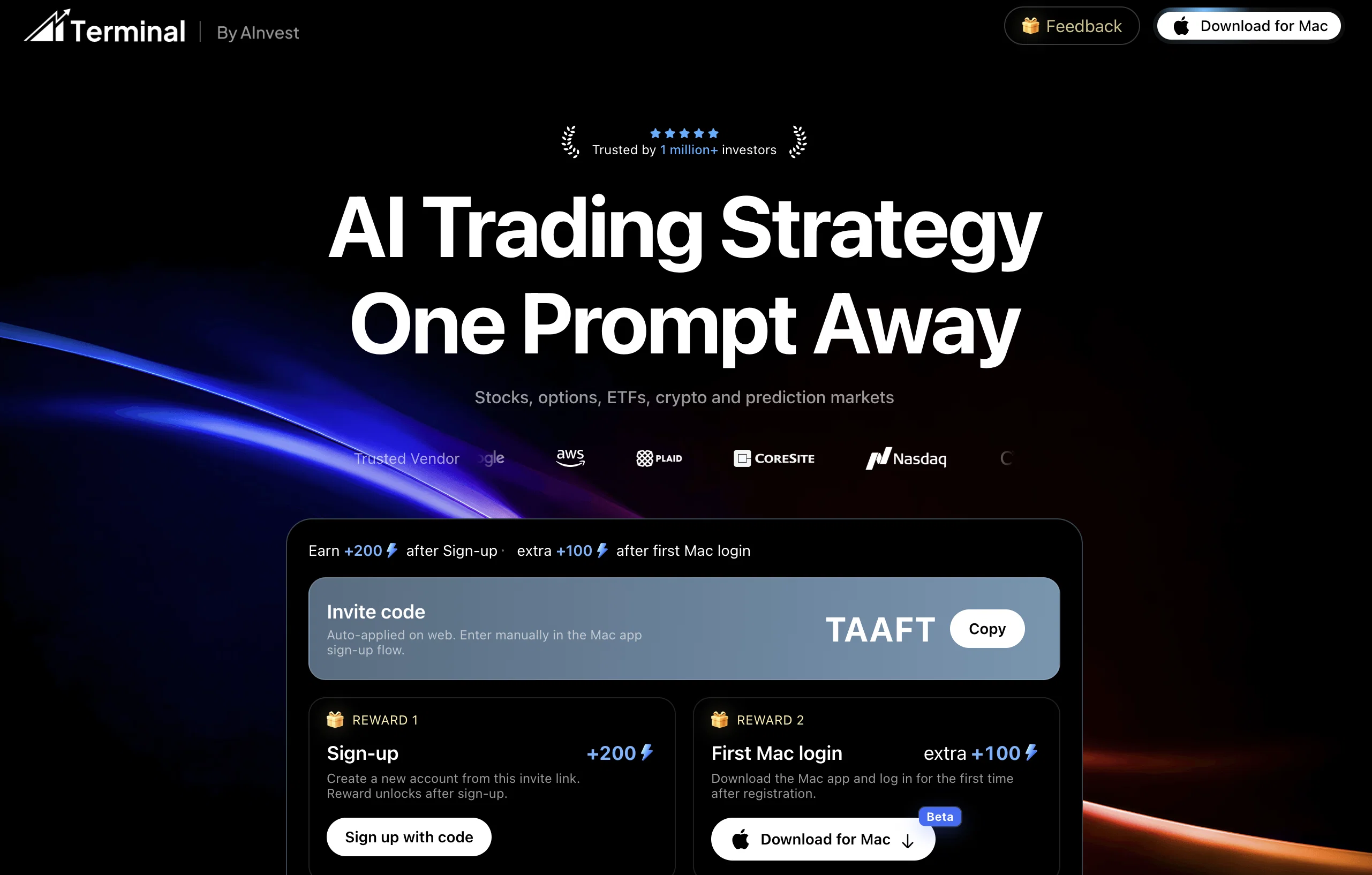 AInvest Terminal1.0 screenshot