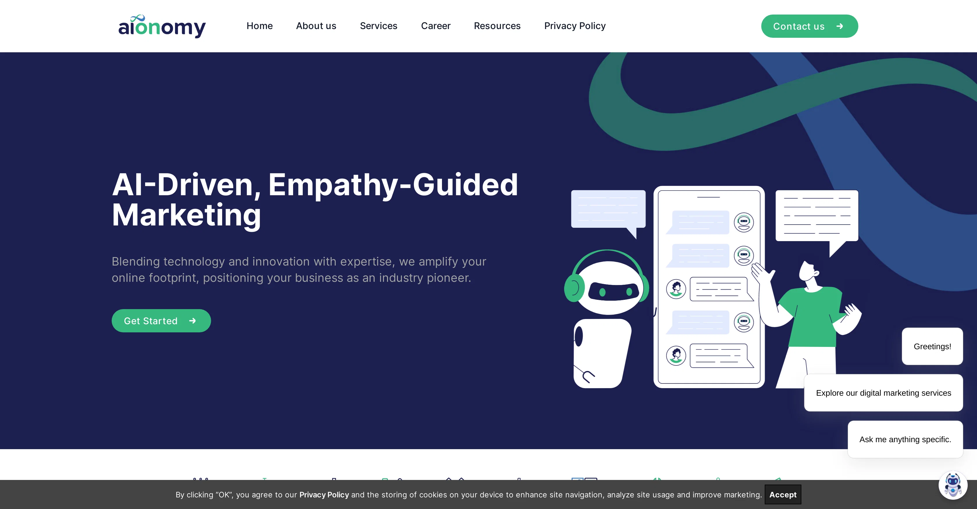Aionomy screenshot