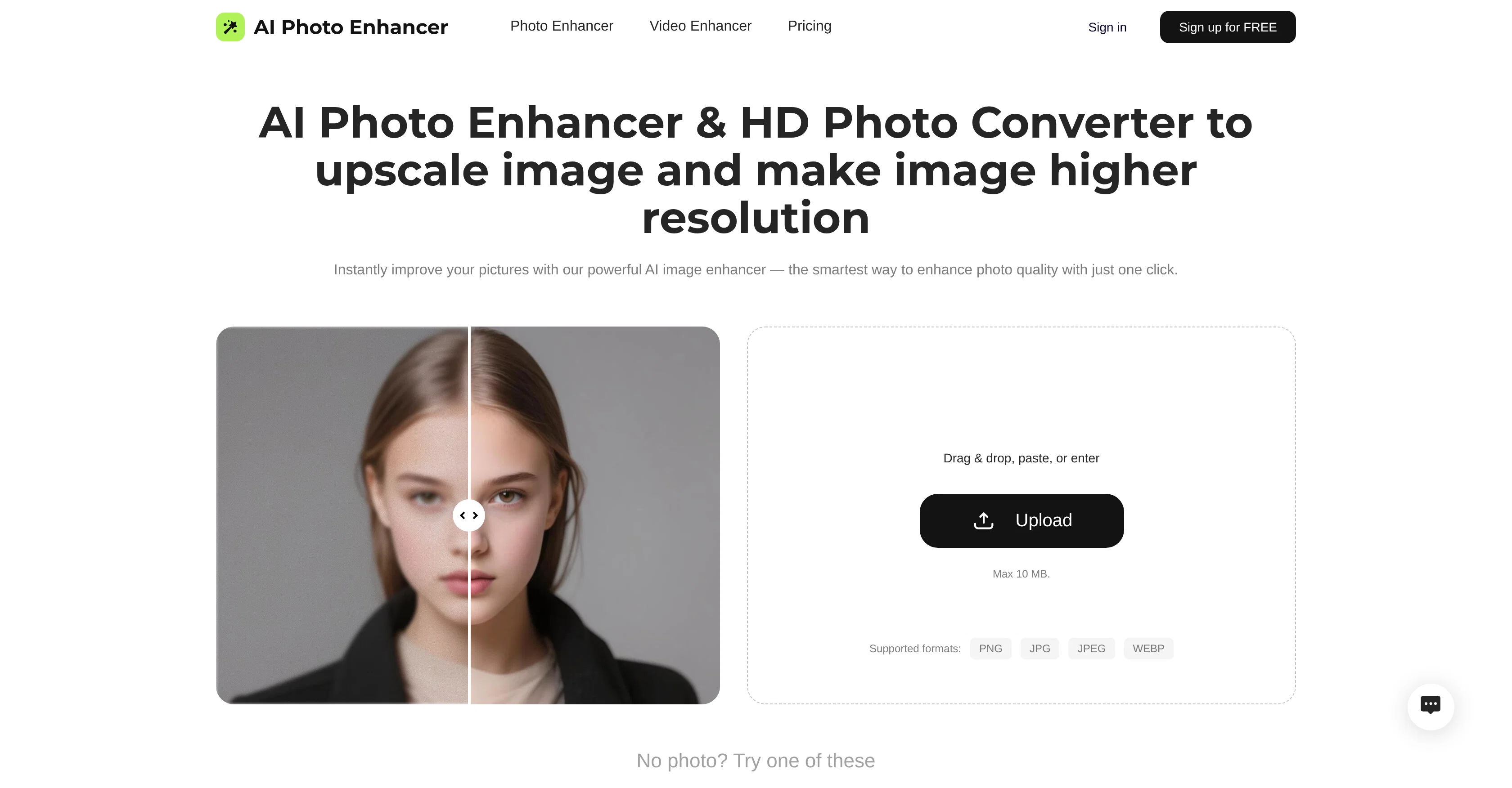 AIPhotoEnhancer.Pro screenshot