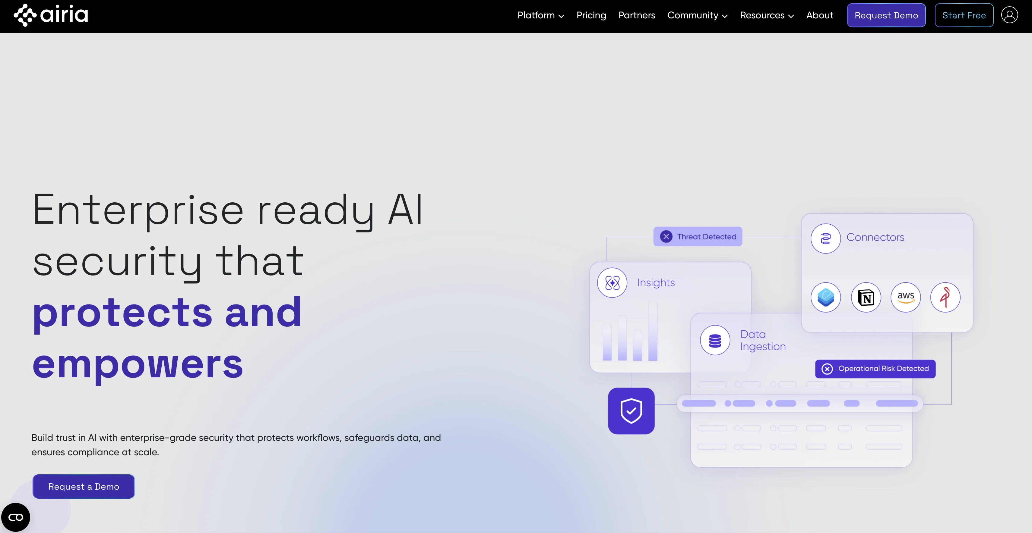 Airia Security screenshot