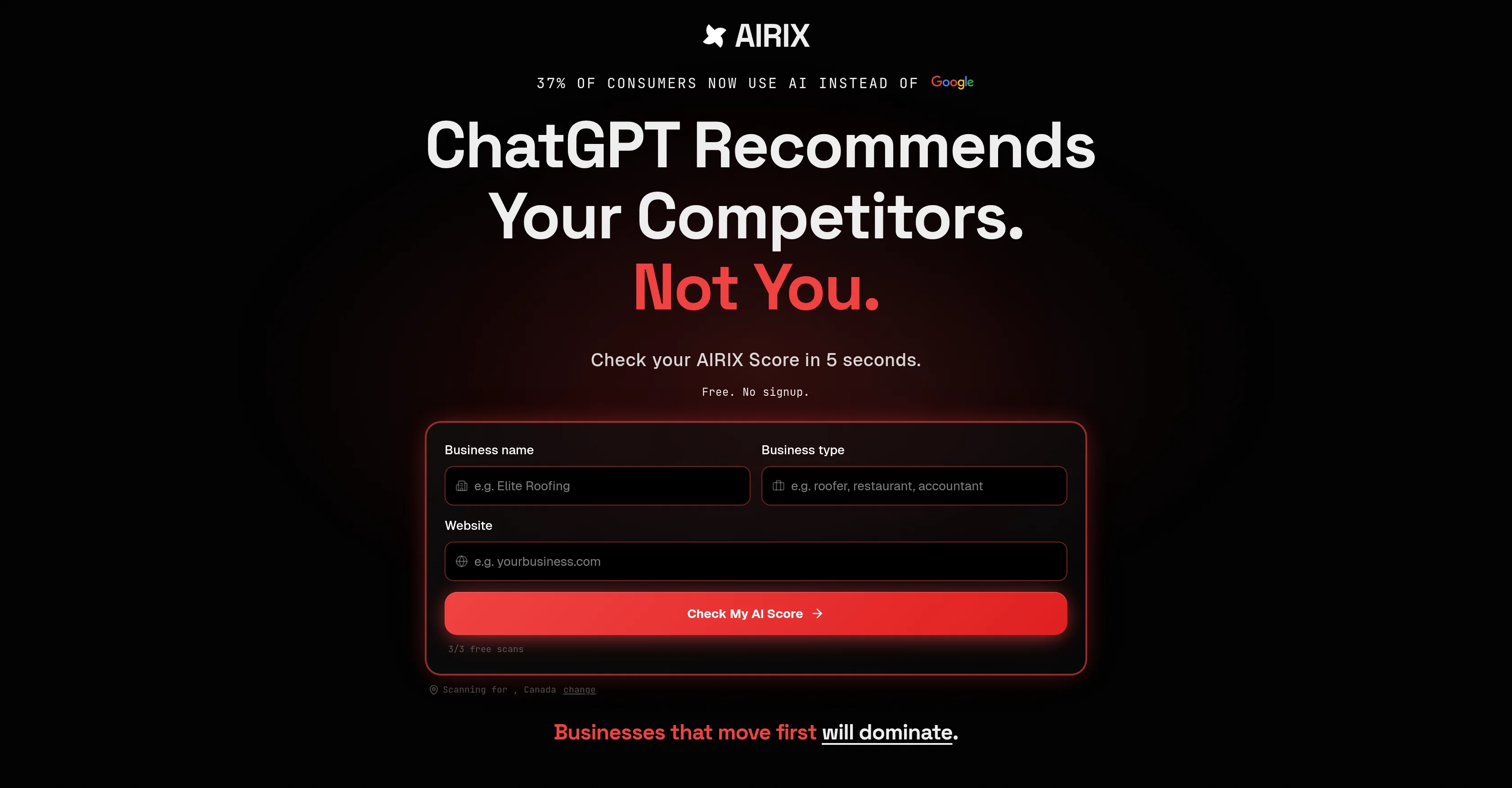 AIRIX screenshot