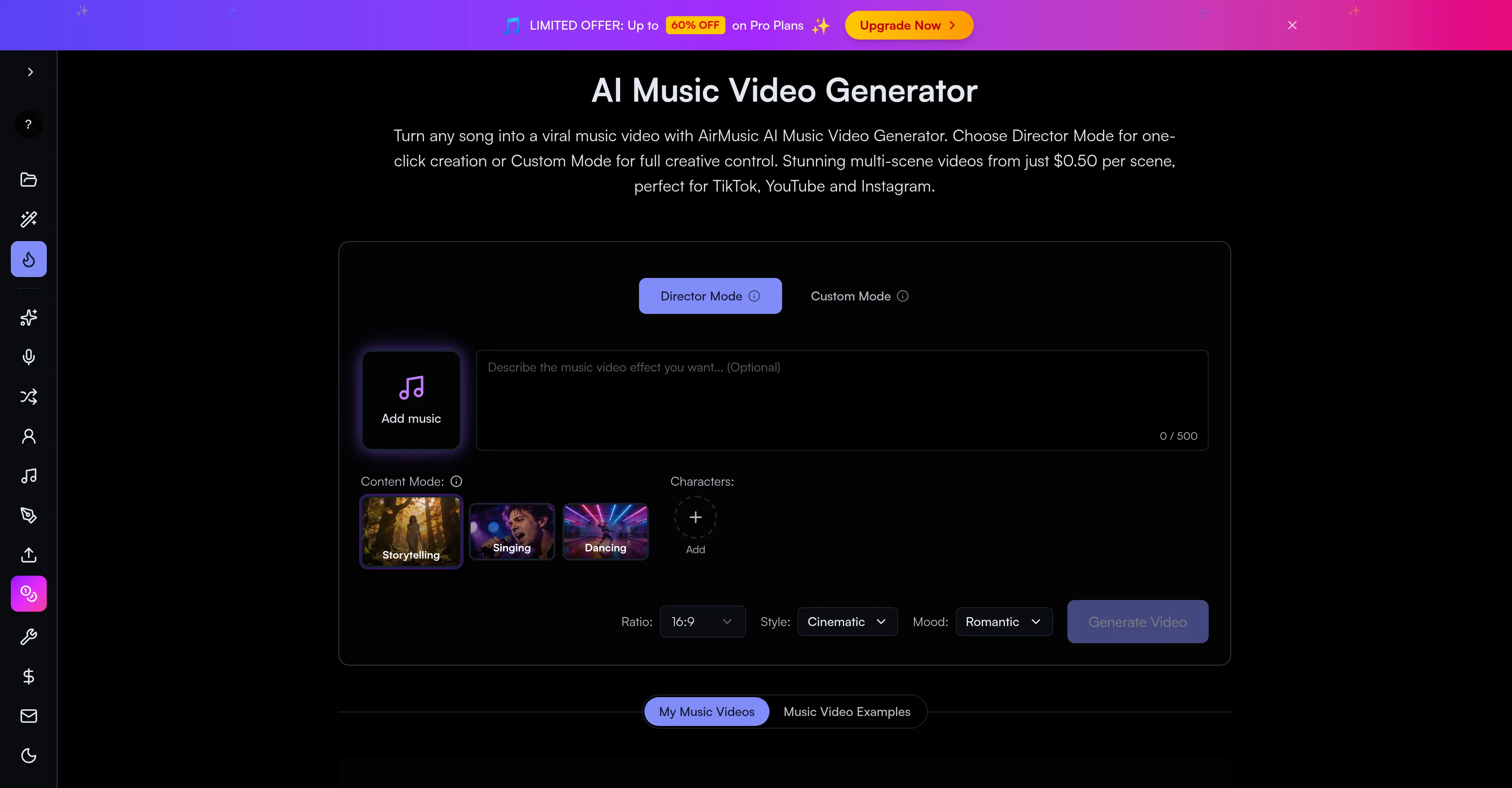 AirMusic - AI Music Video Generatorv2.6 screenshot