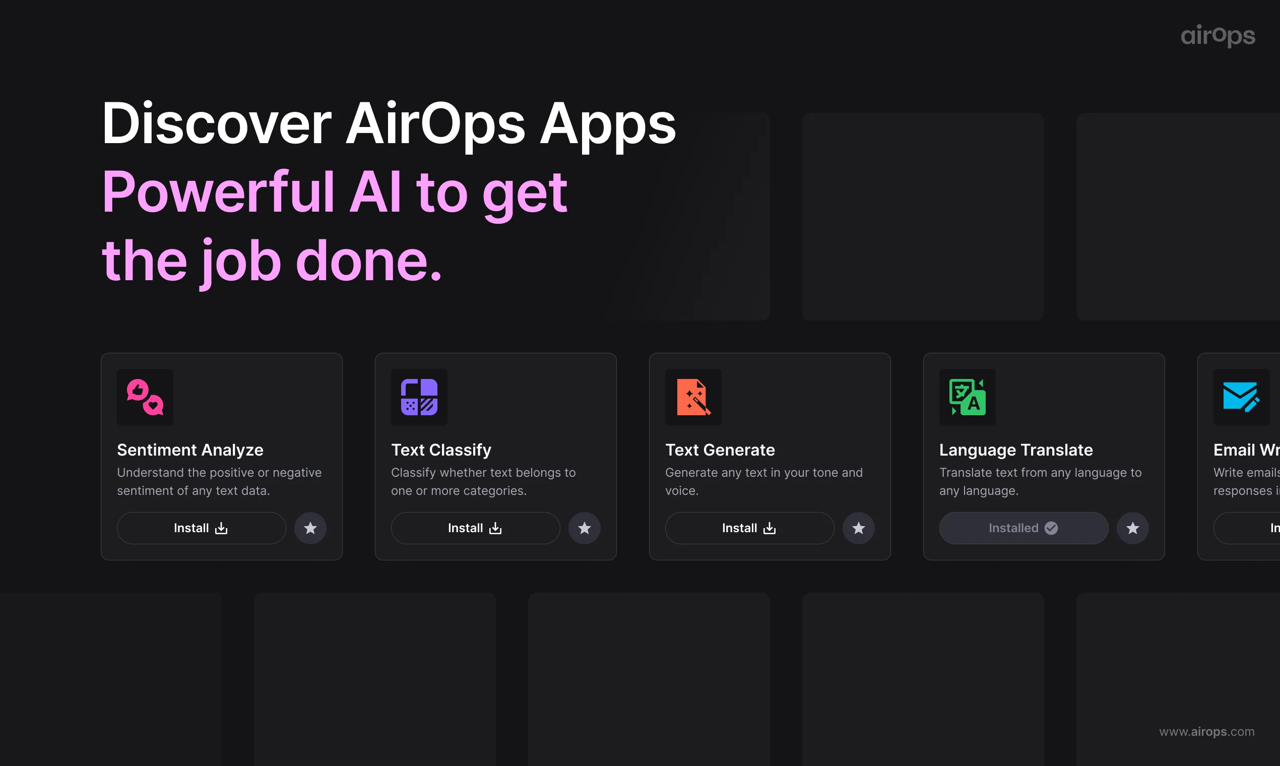 AirOps screenshot