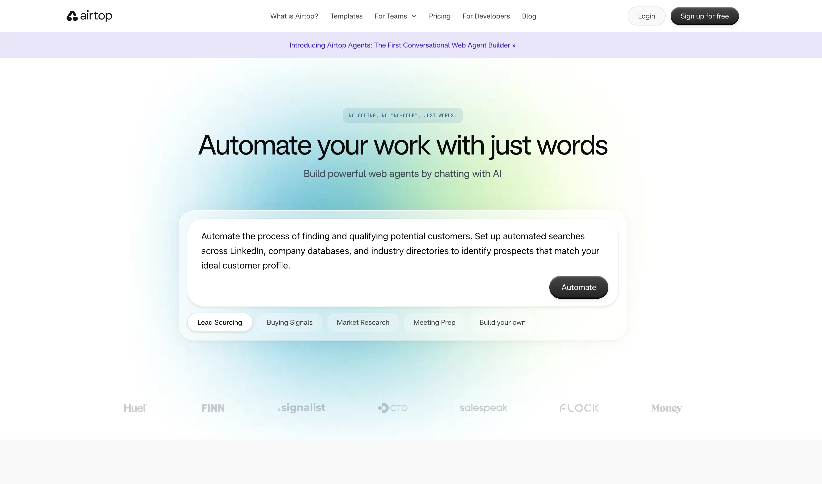 Airtop screenshot