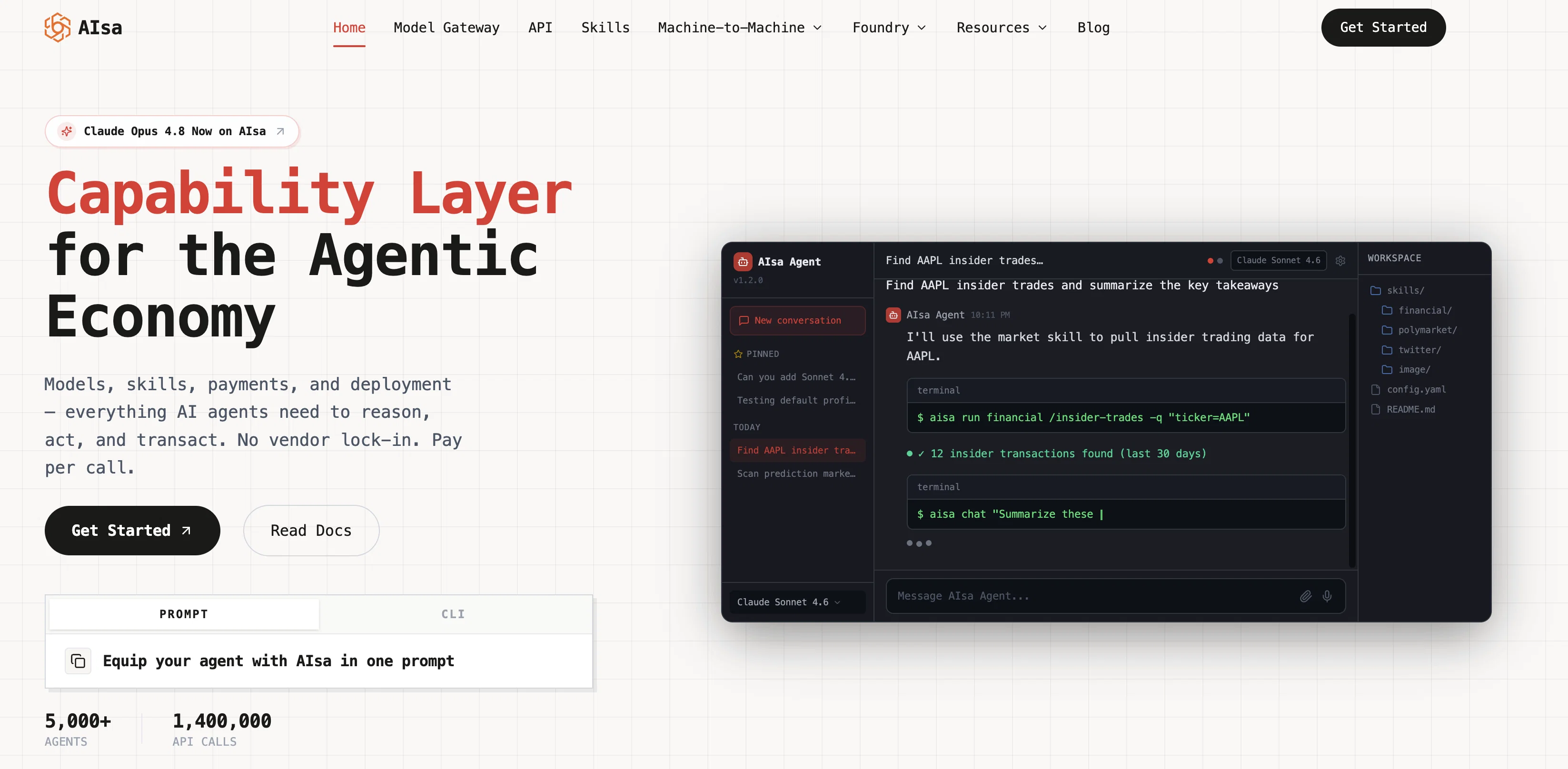 AIsa screenshot