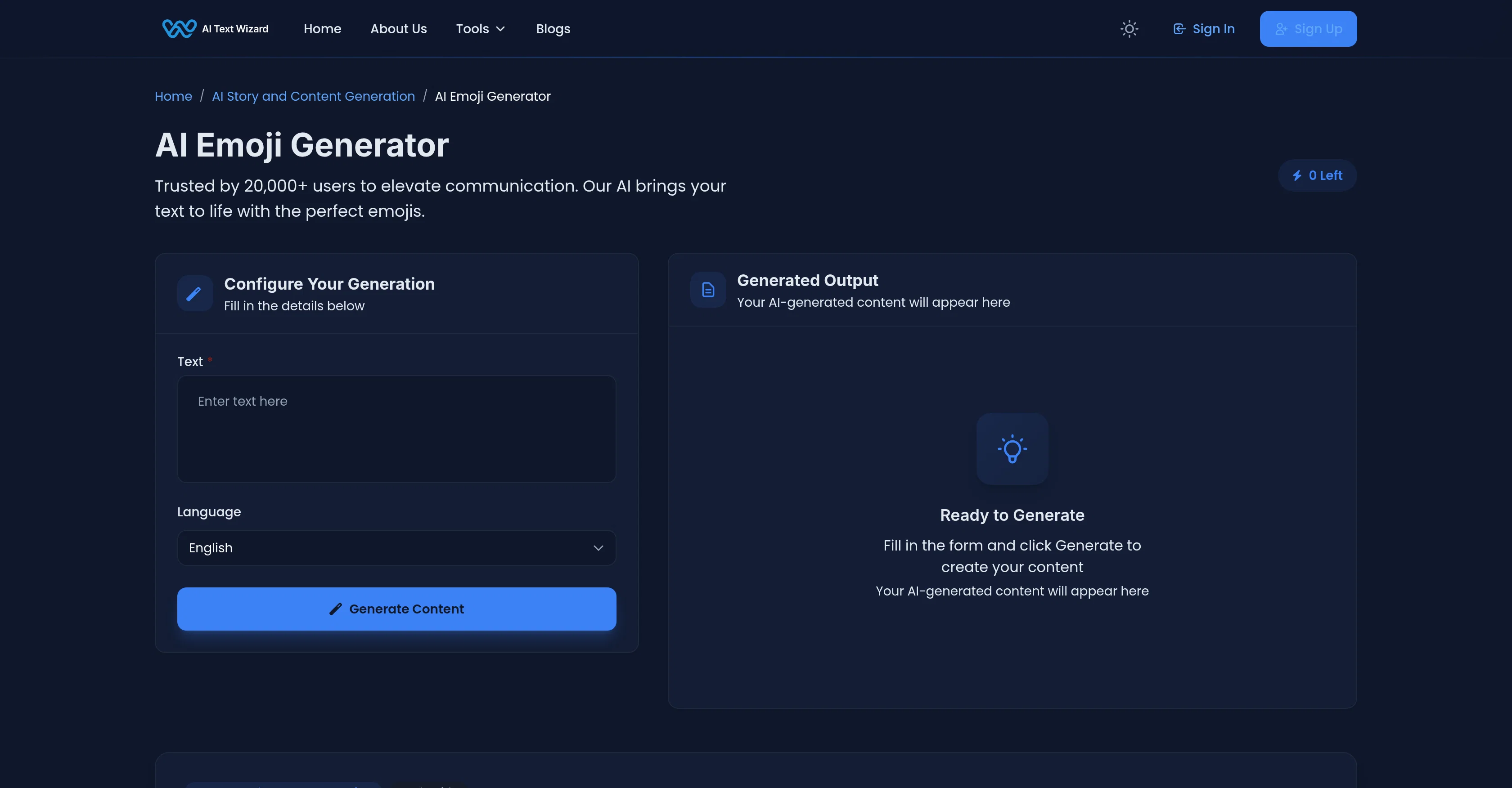 AITextWizard screenshot