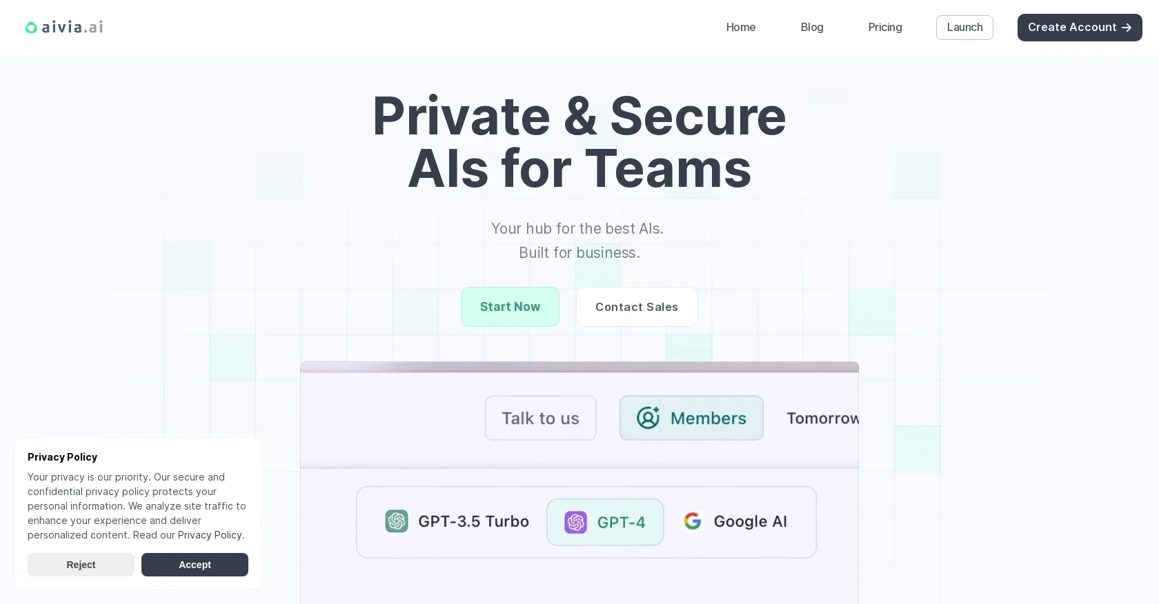 Aivia screenshot