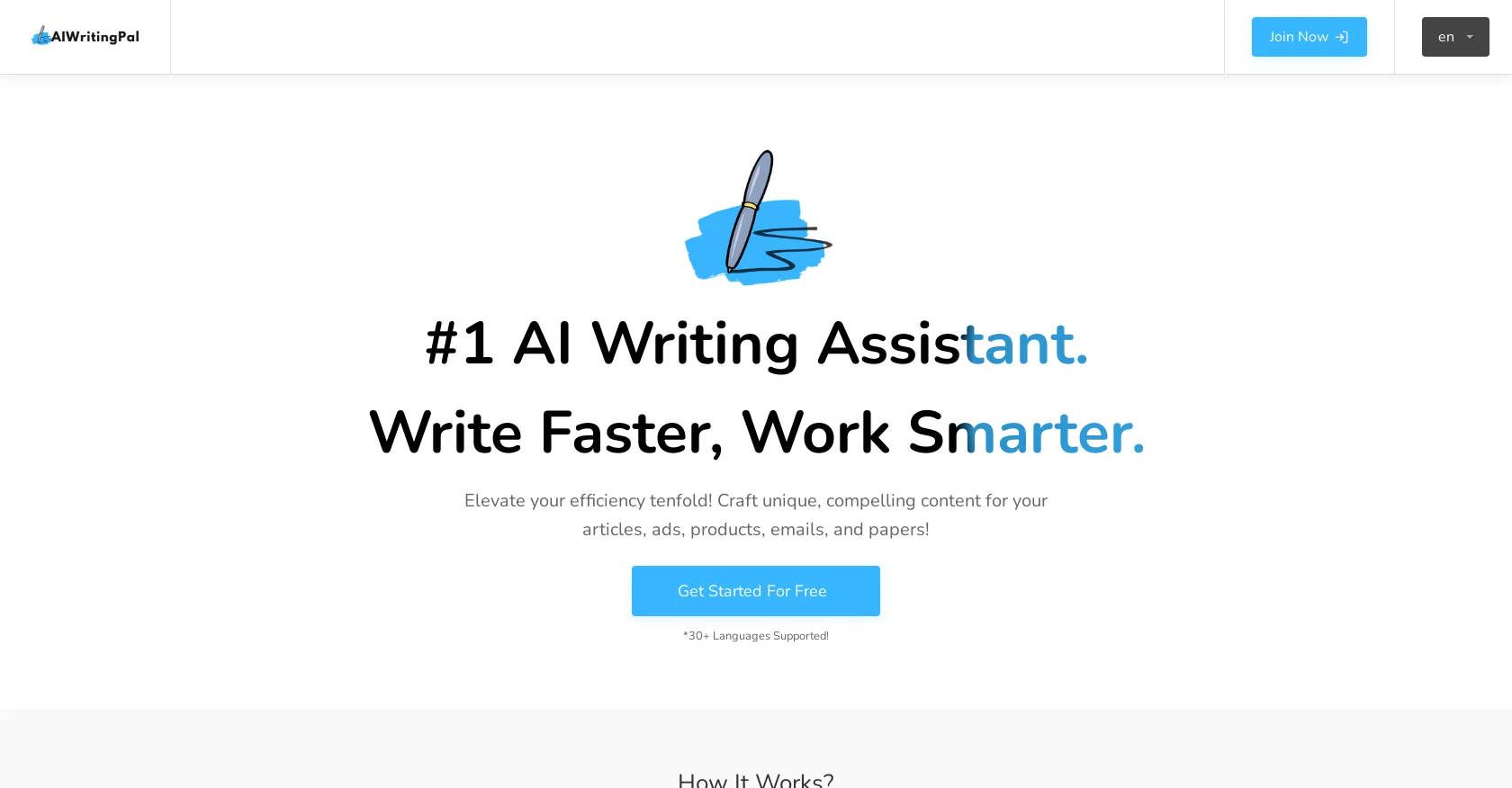 AIWritingPal screenshot