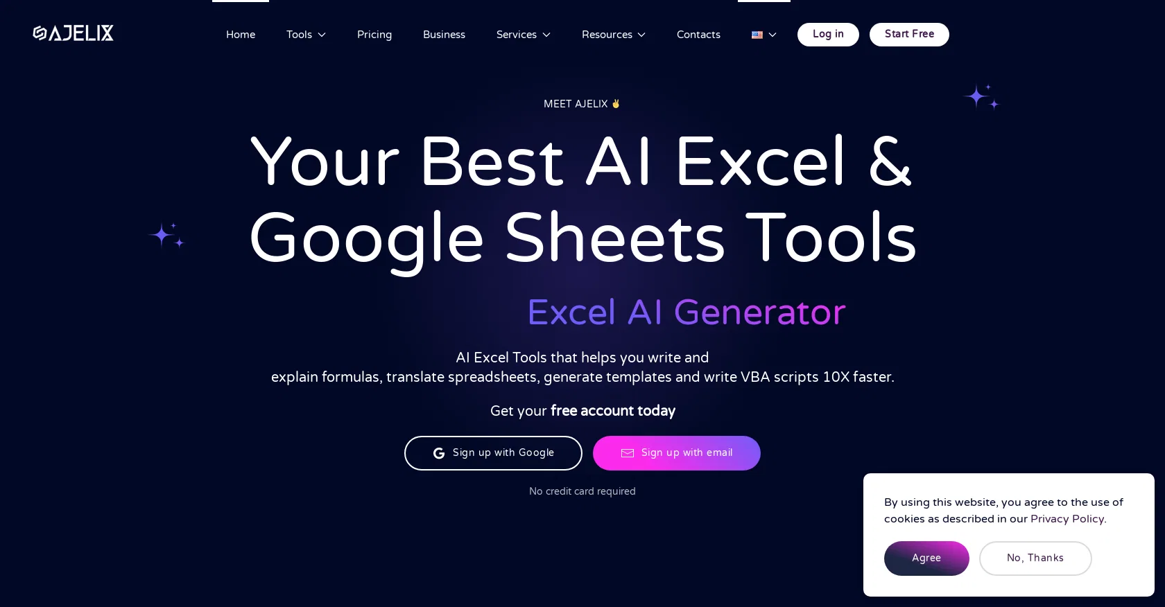 Ajelix screenshot