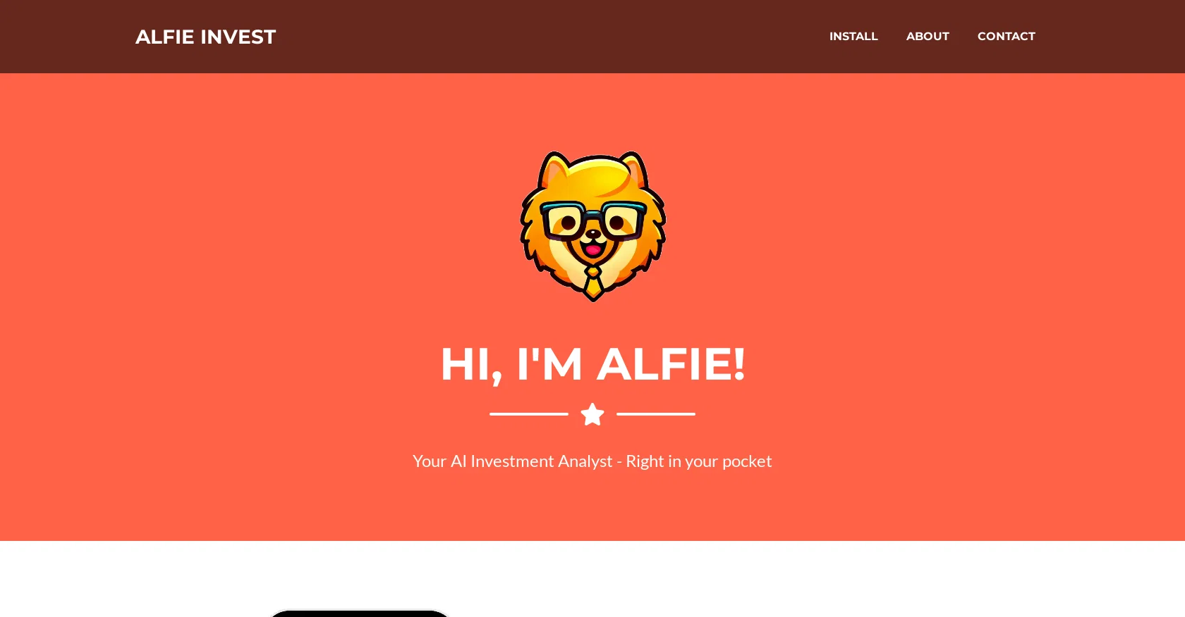 Alfie Invest screenshot