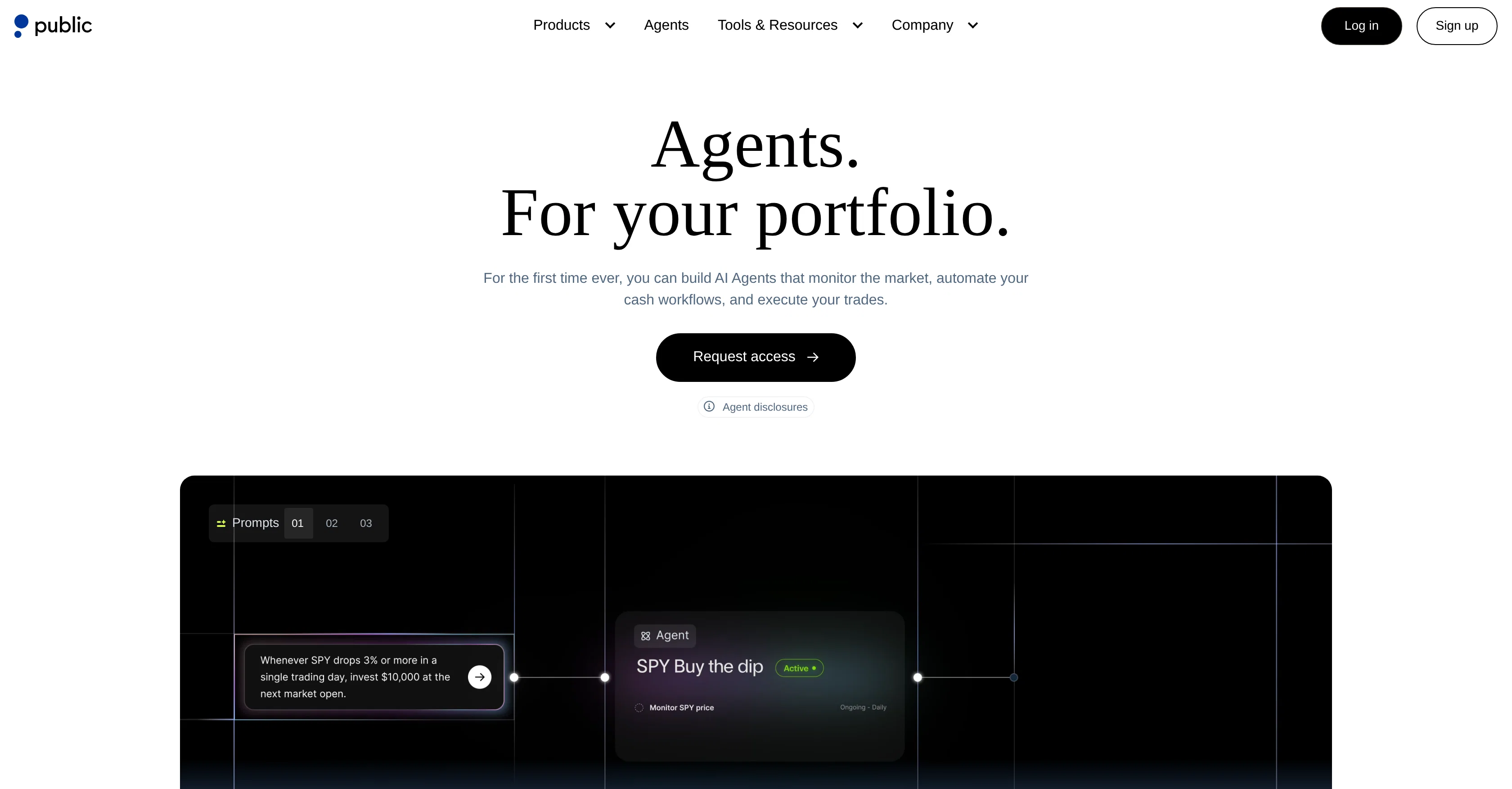Public | AI Agents for Investing screenshot