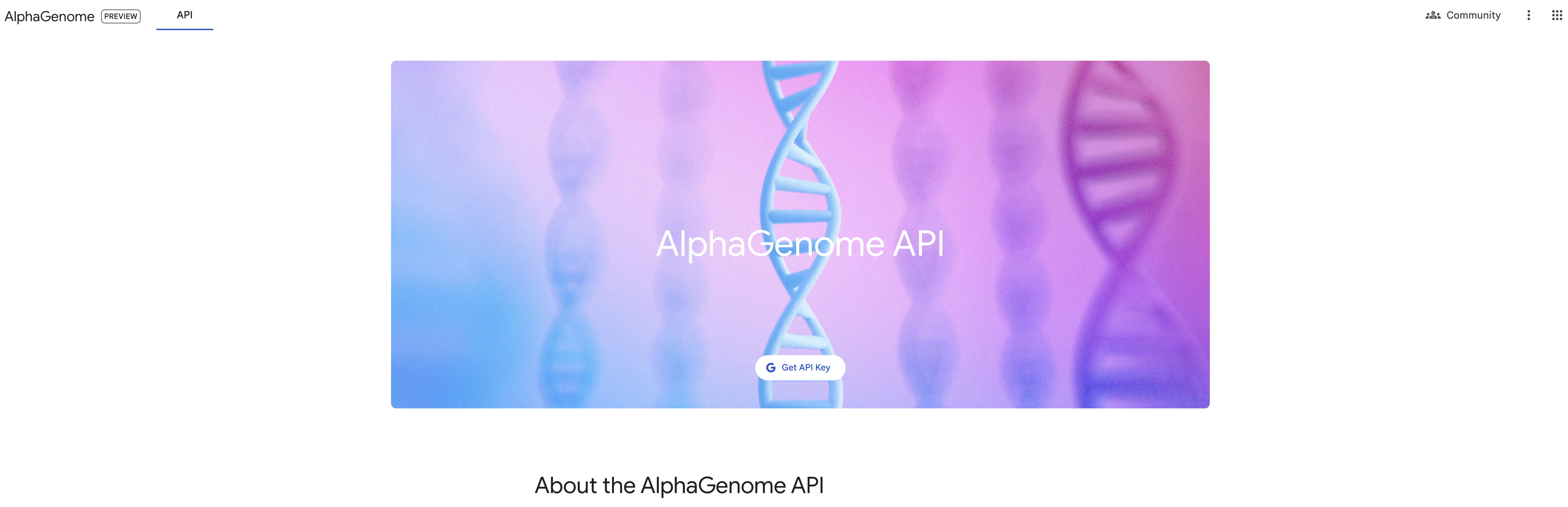 AlphaGenome screenshot