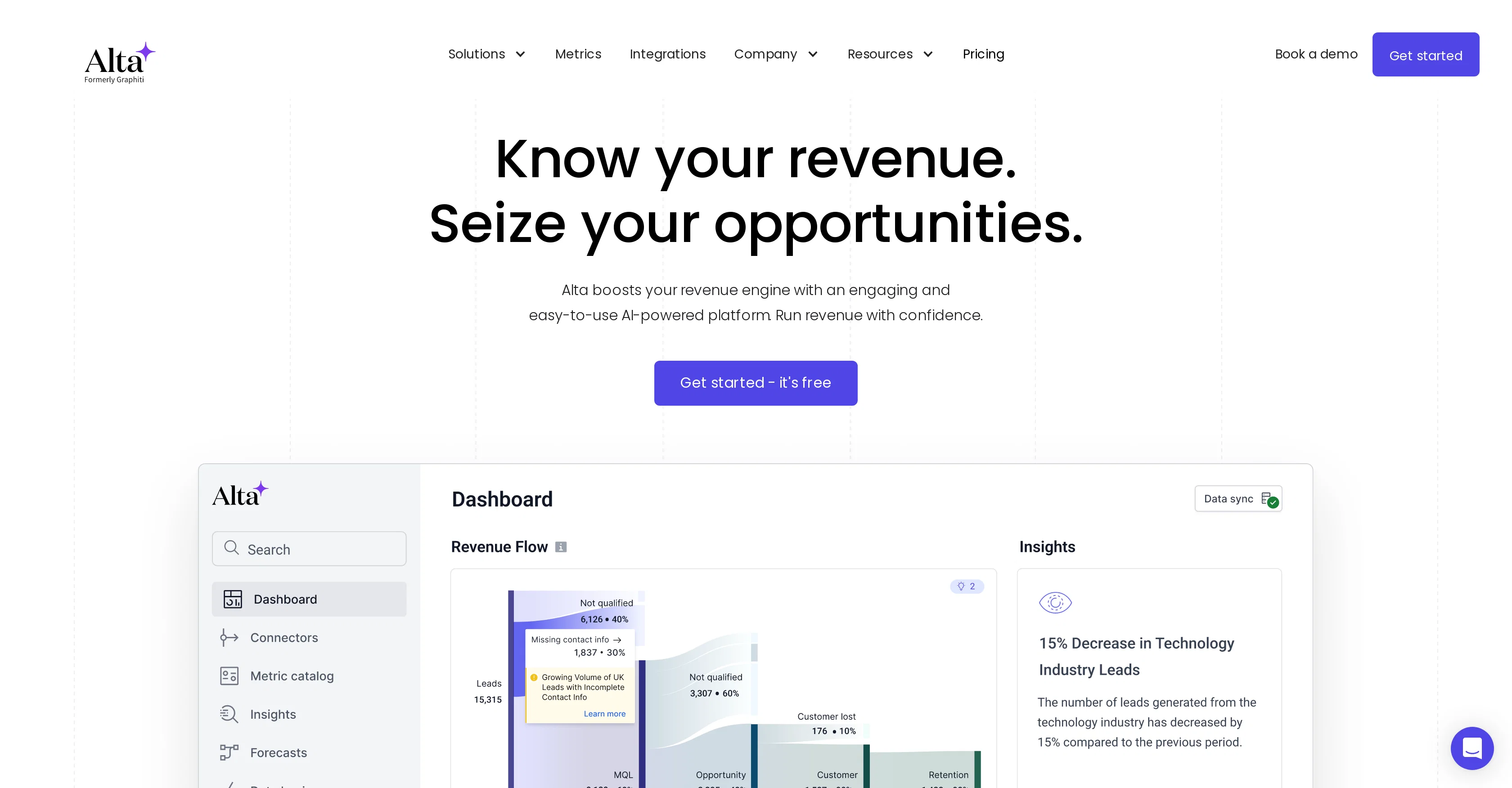 Alta screenshot