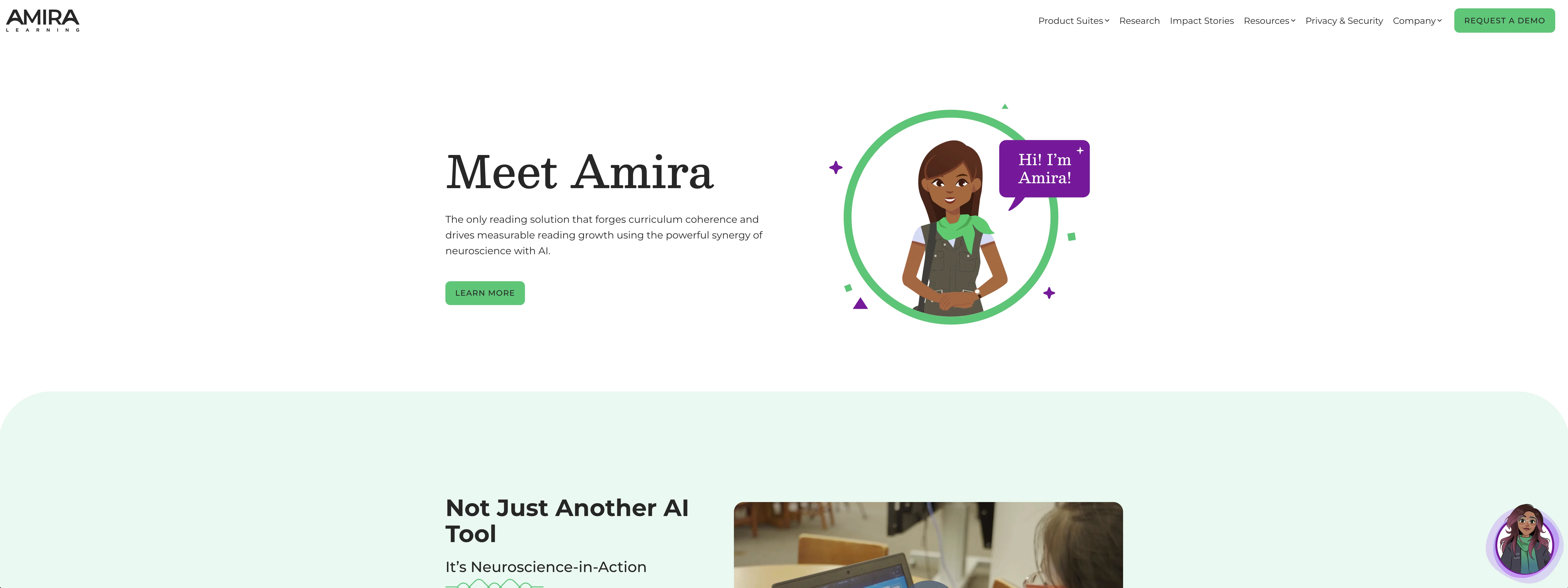 Amira screenshot