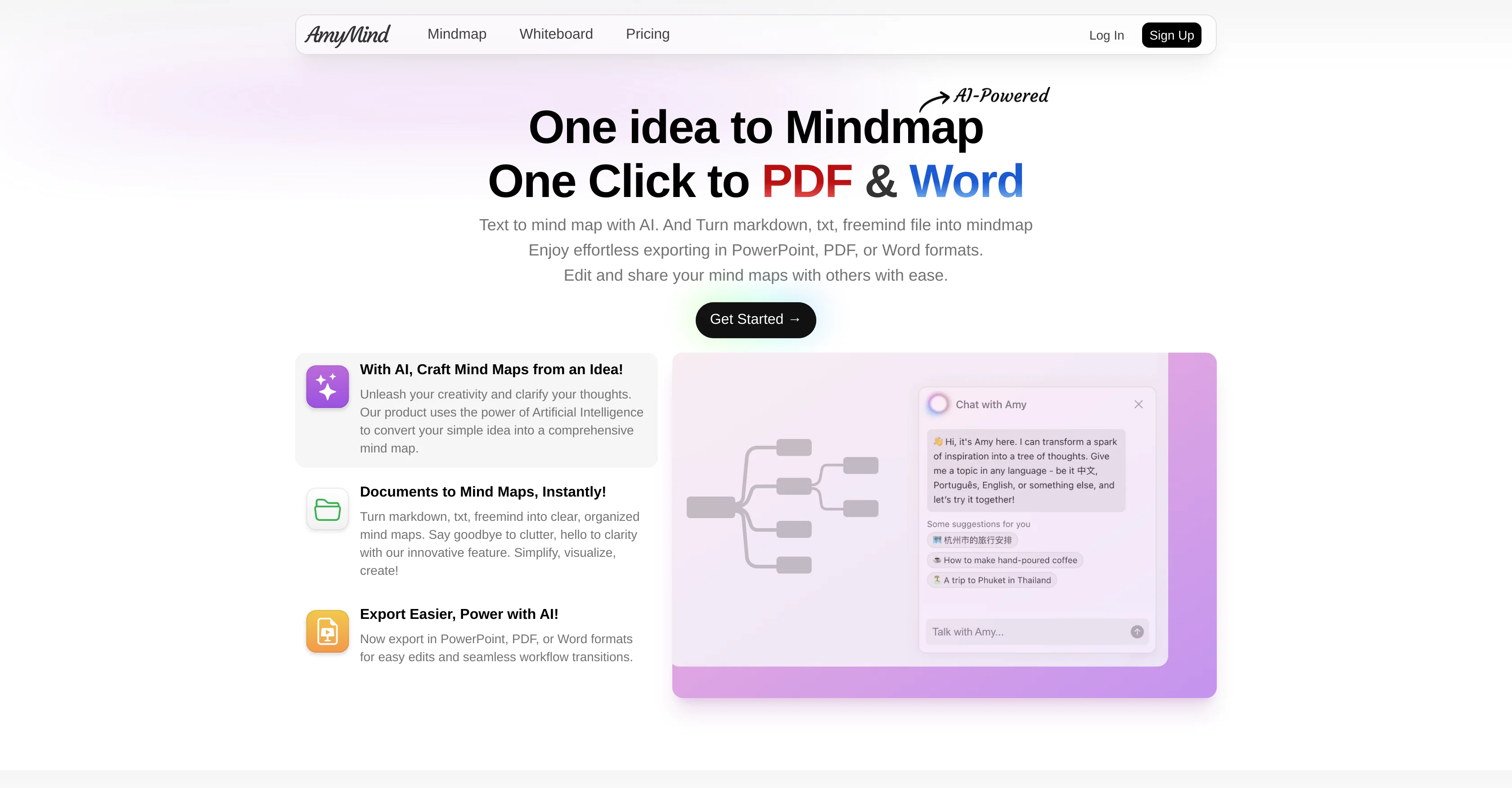 AmyMind screenshot
