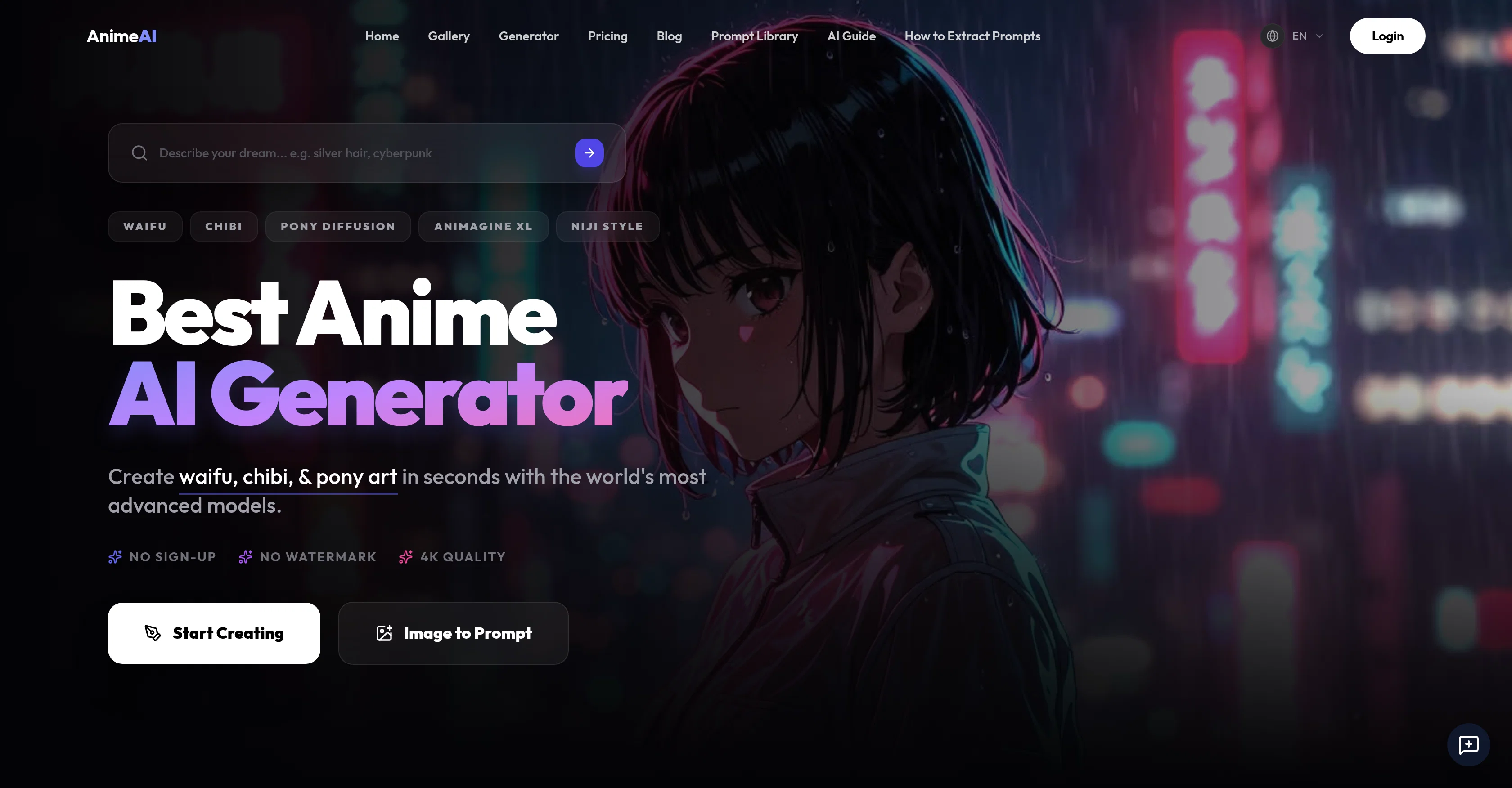 AnimeAI screenshot