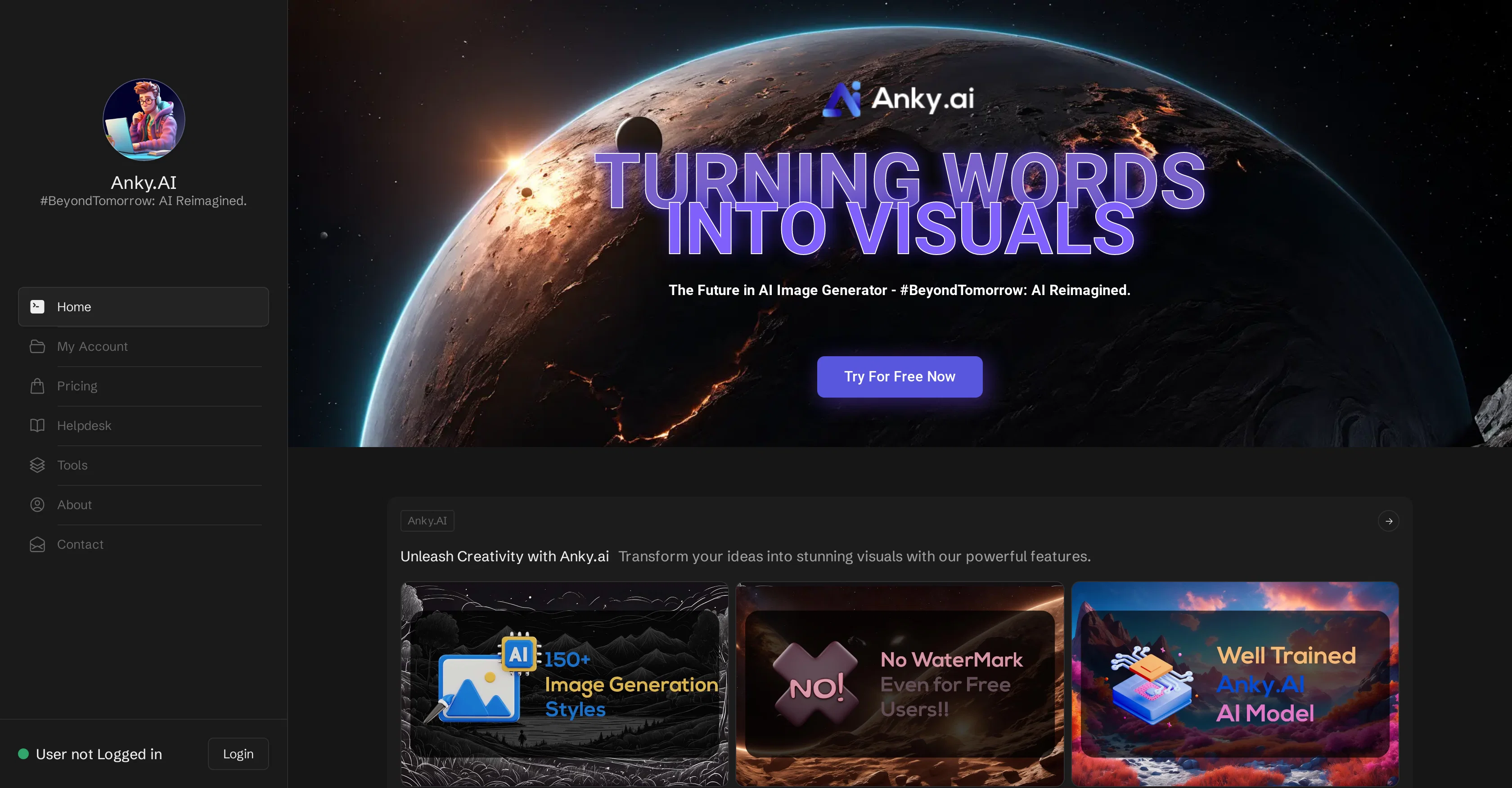 Anky.AI screenshot