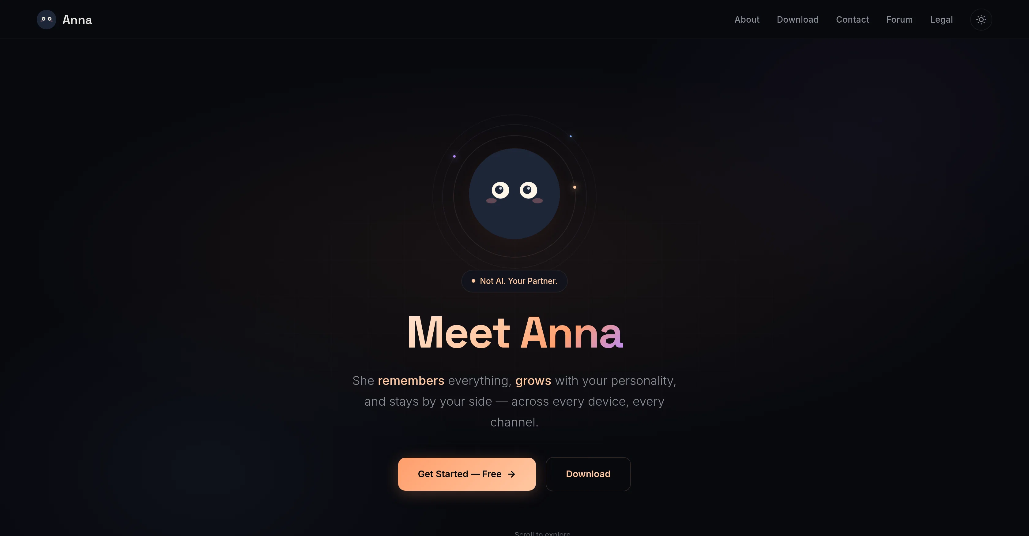 Anna screenshot