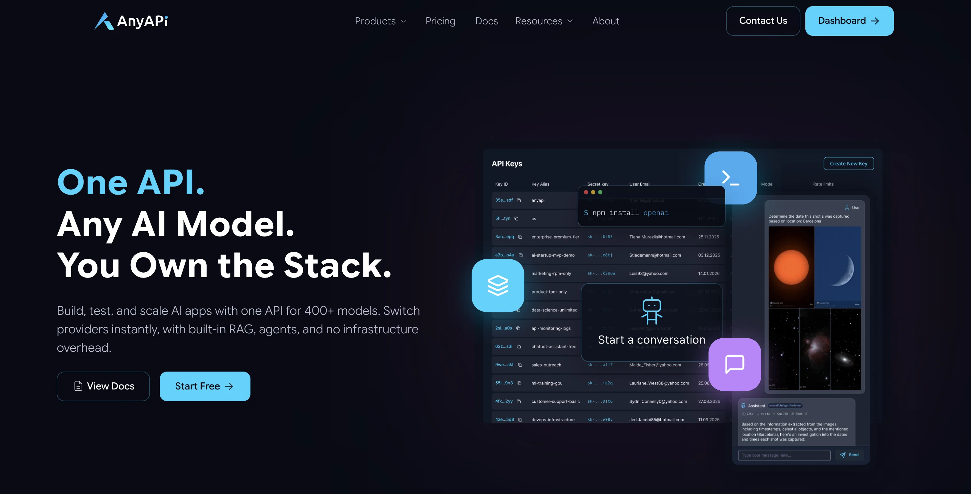 AnyAPI screenshot