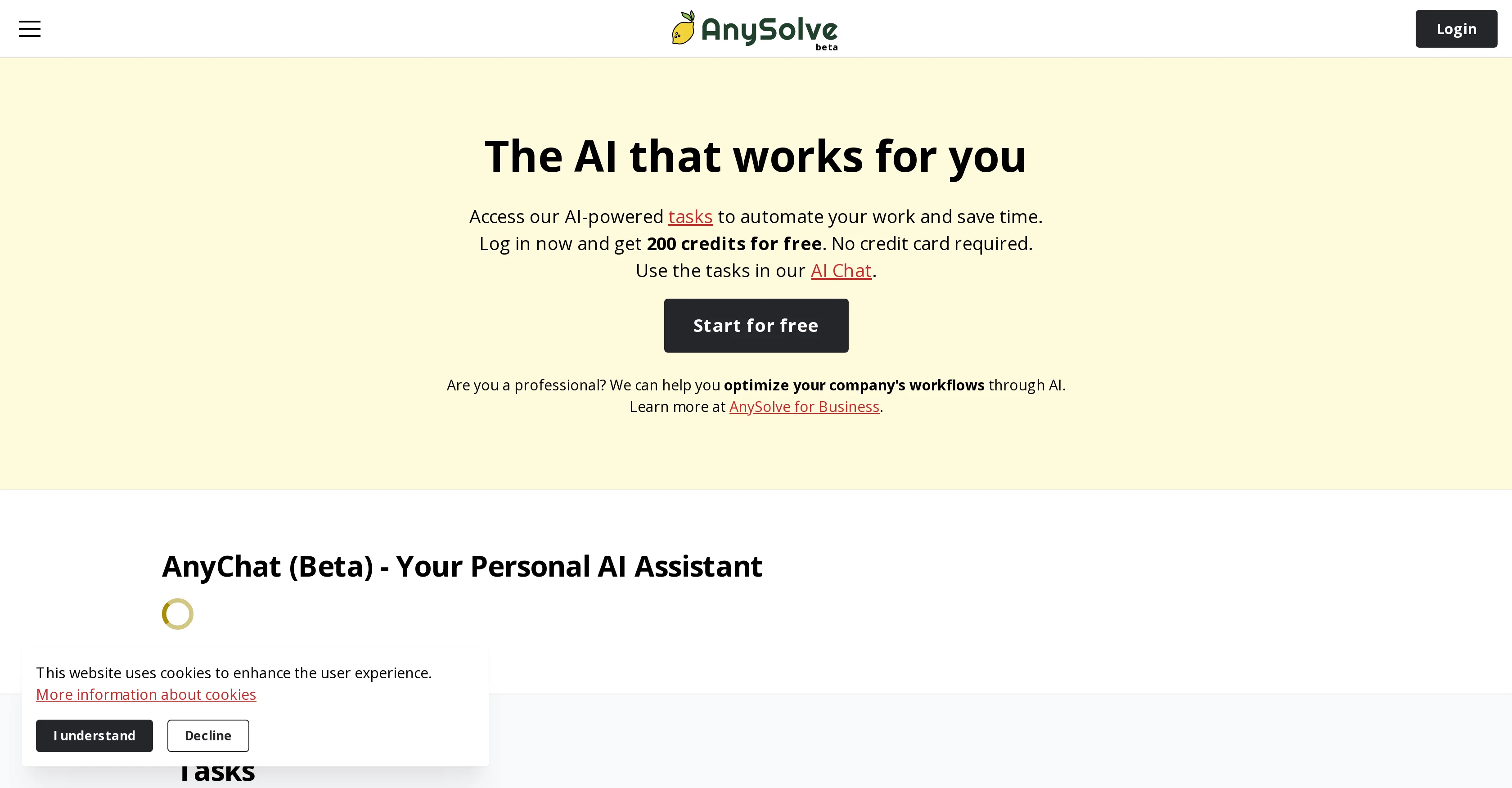 AnySolveAI screenshot