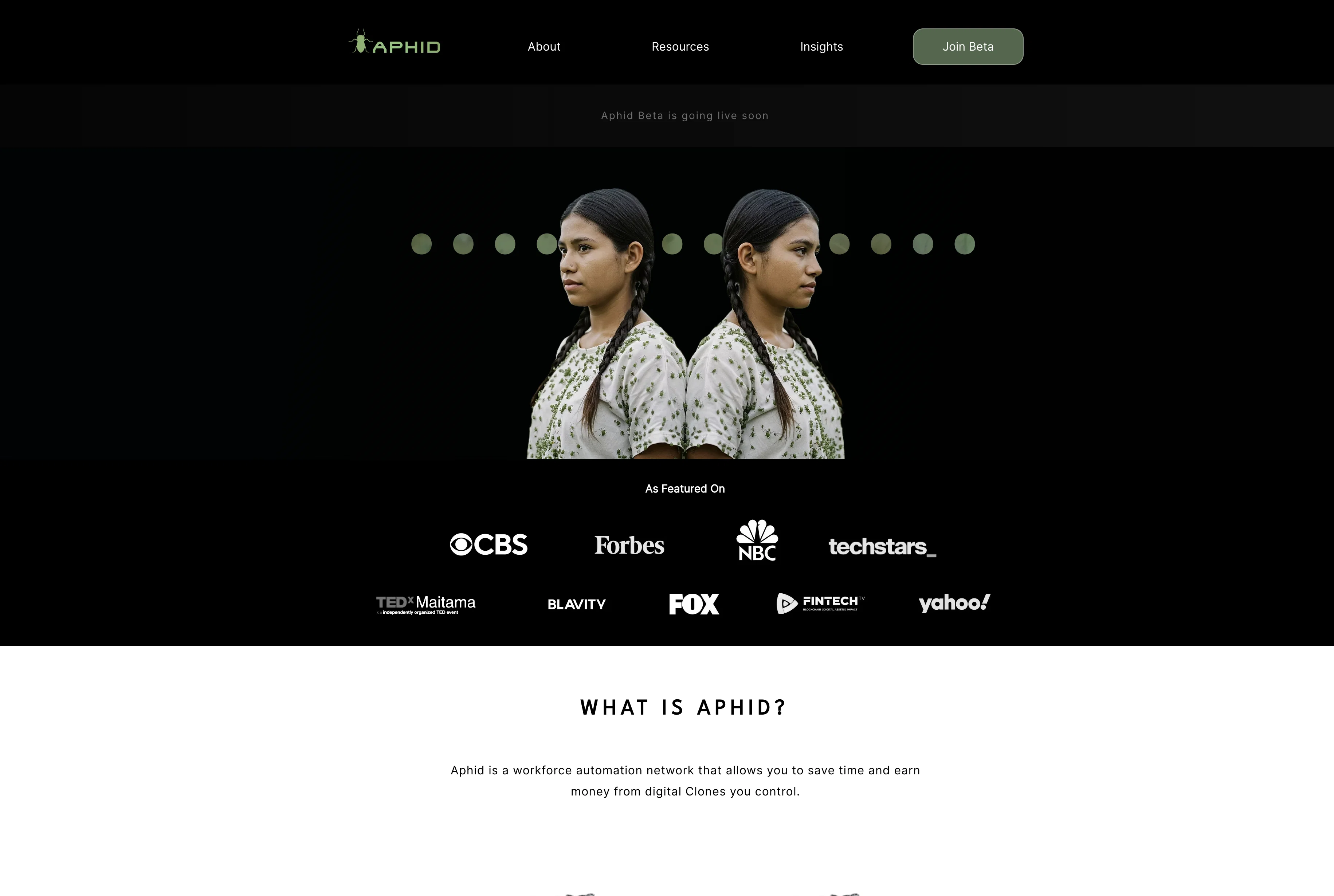 Aphid screenshot
