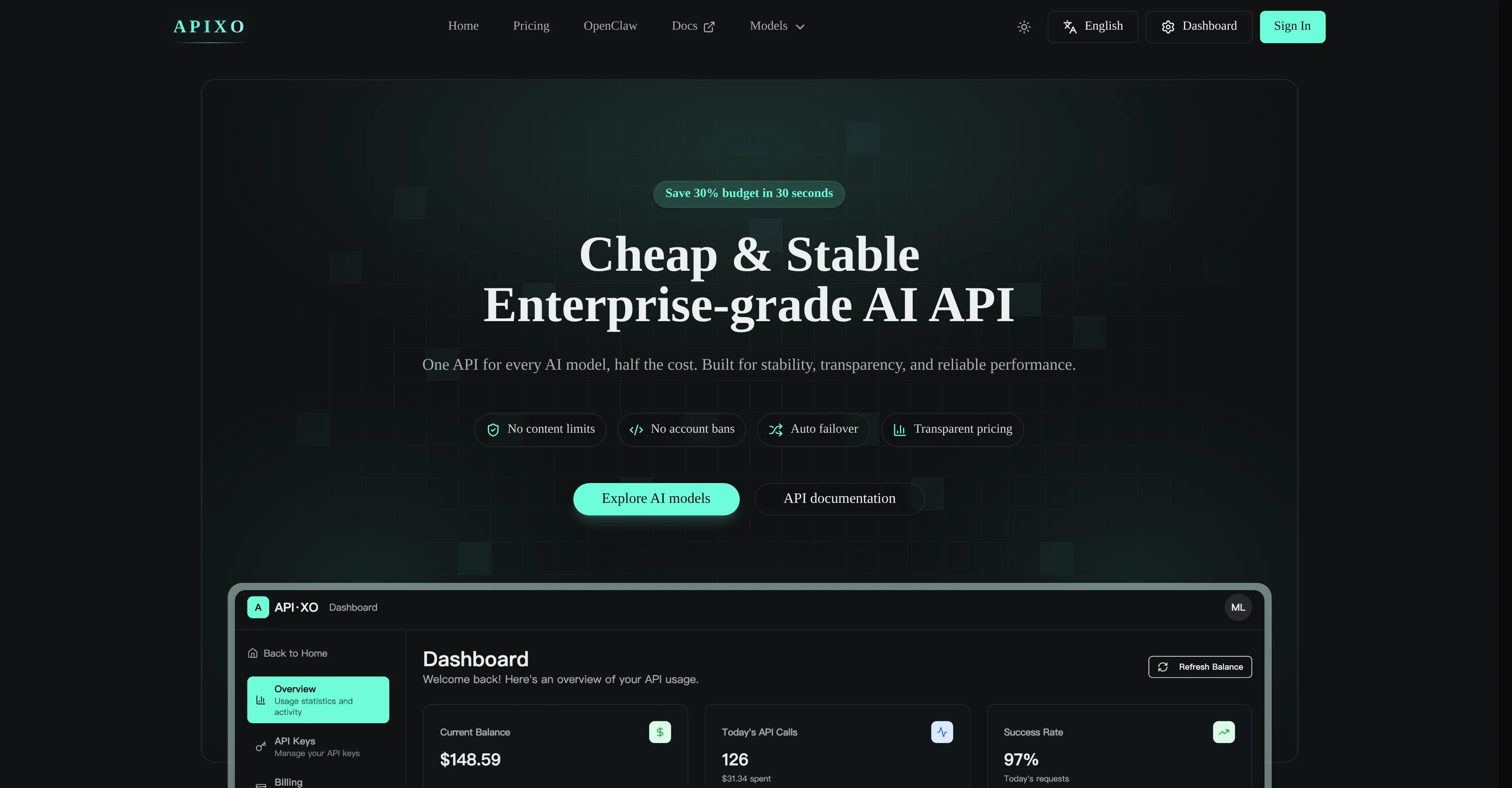 APIXO screenshot