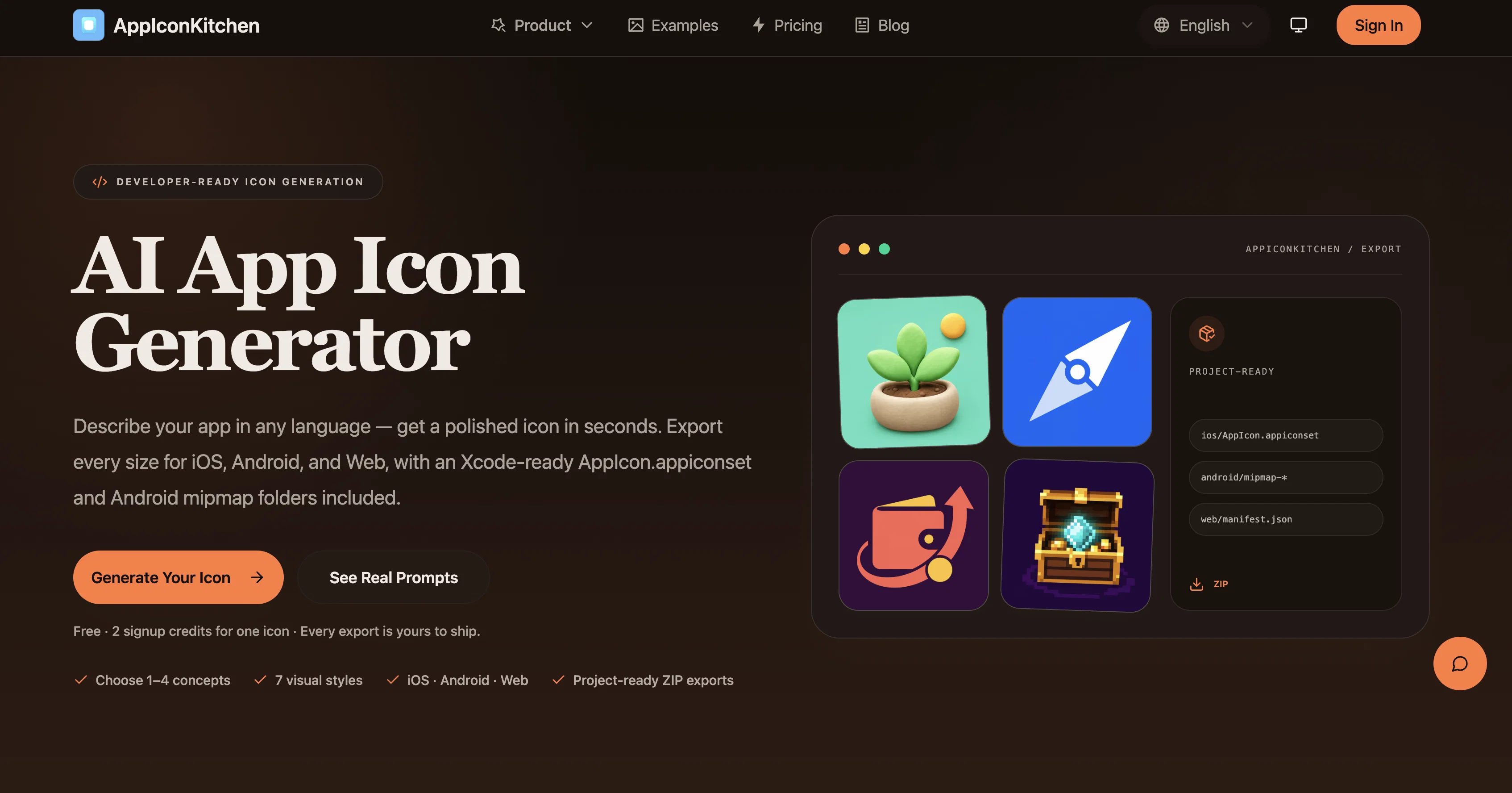 AppIconKitchen screenshot