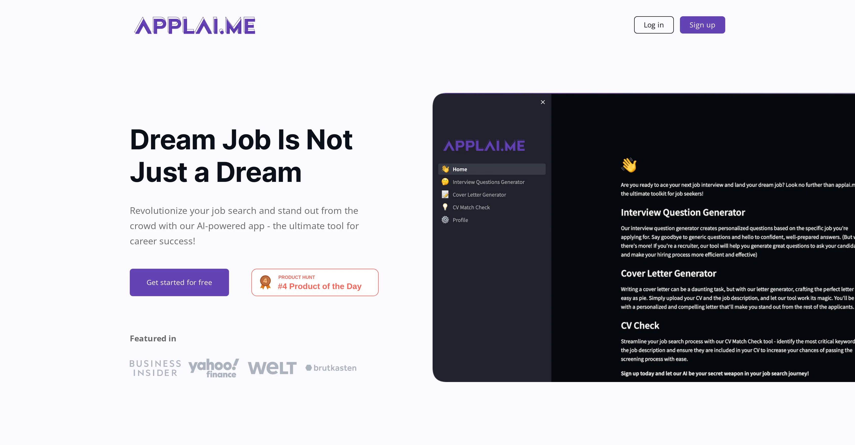 ApplAI screenshot