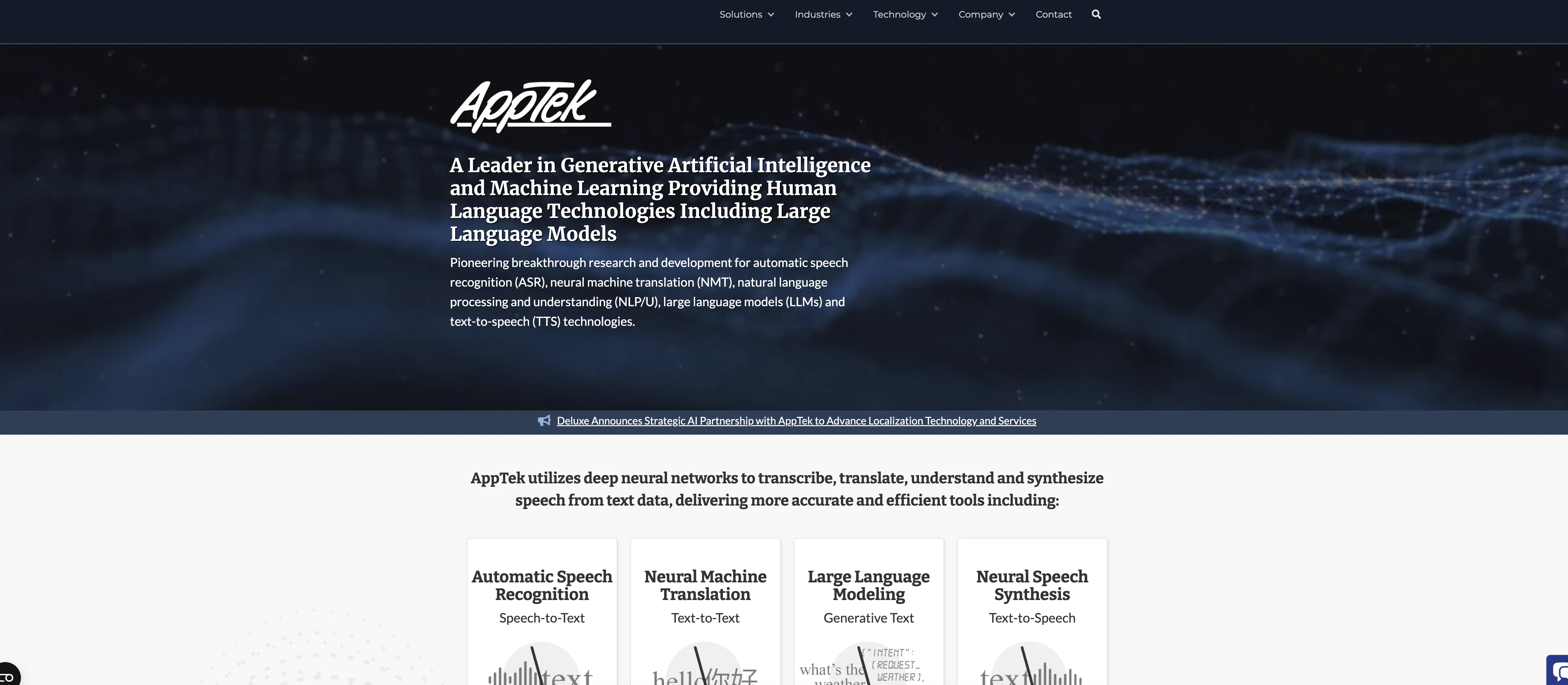 Apptek screenshot