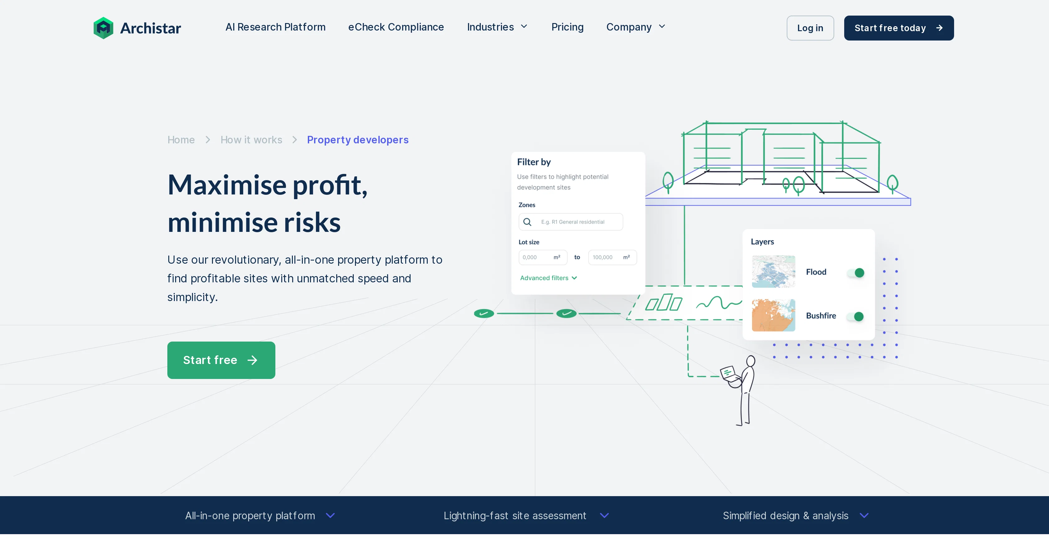 Archistar screenshot