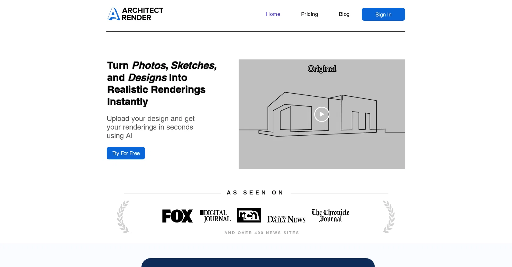 Architectrender screenshot