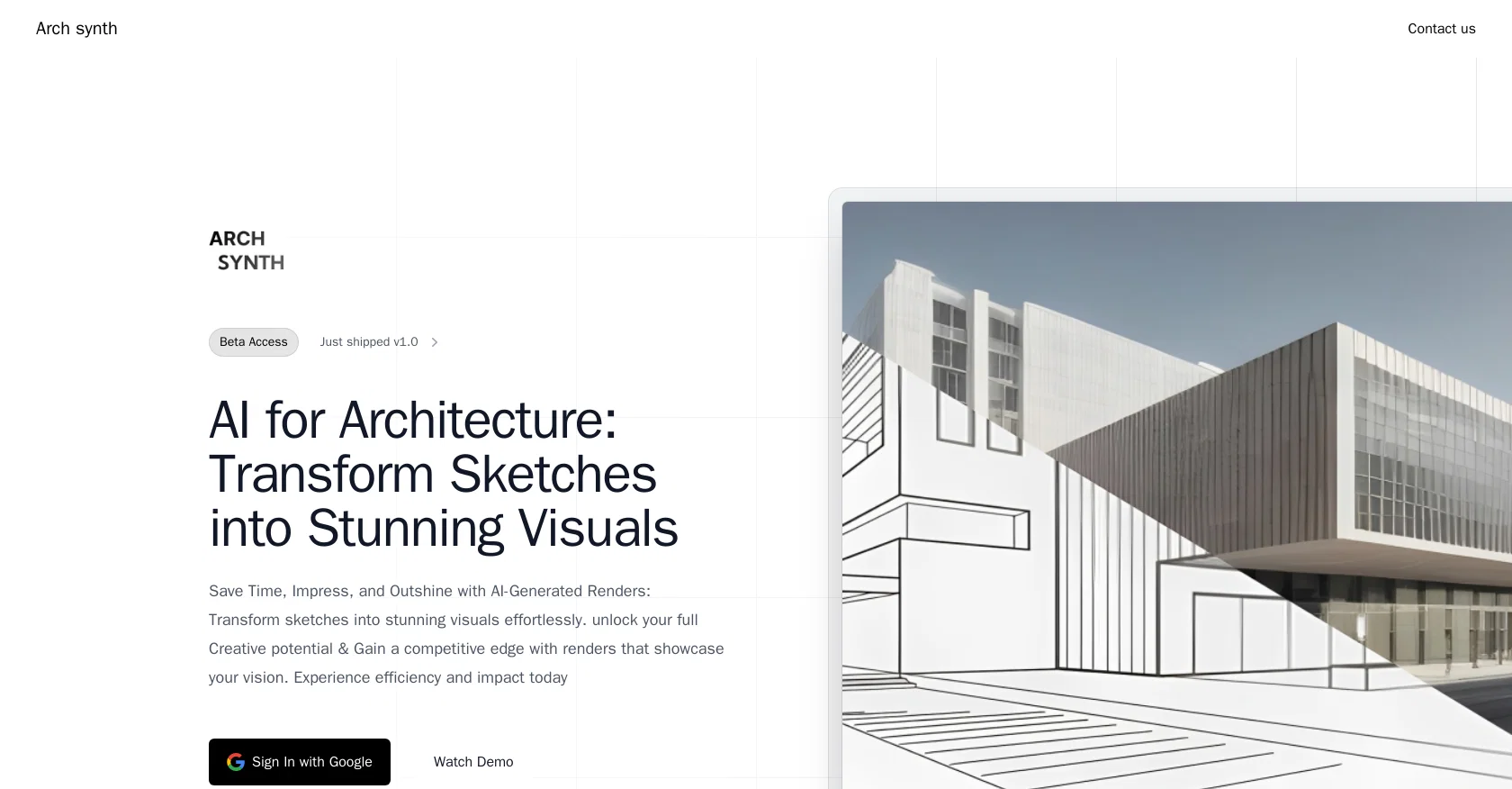 Archsynth screenshot