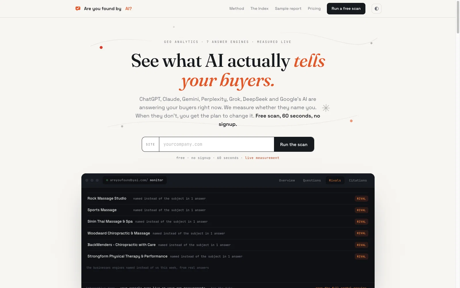 Are you found by AI?v1.2 screenshot