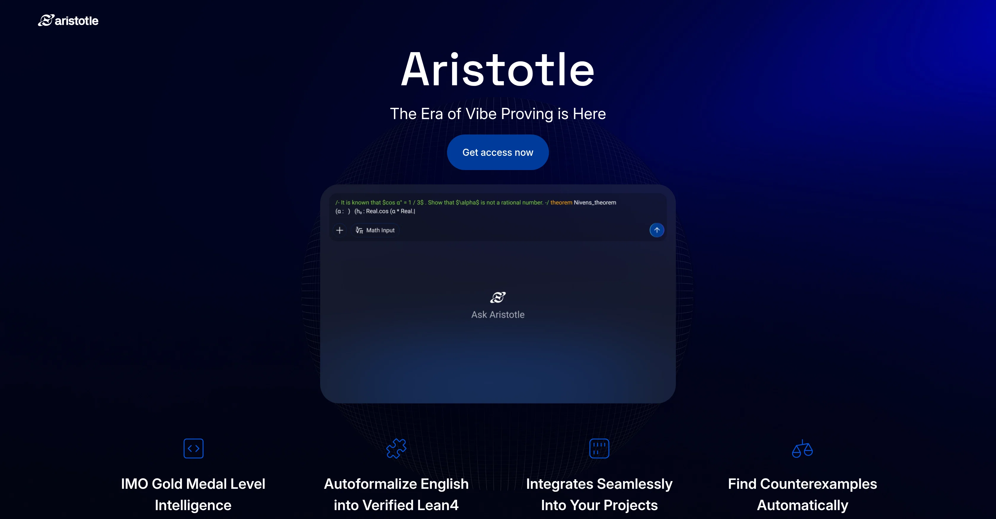 Aristotle screenshot