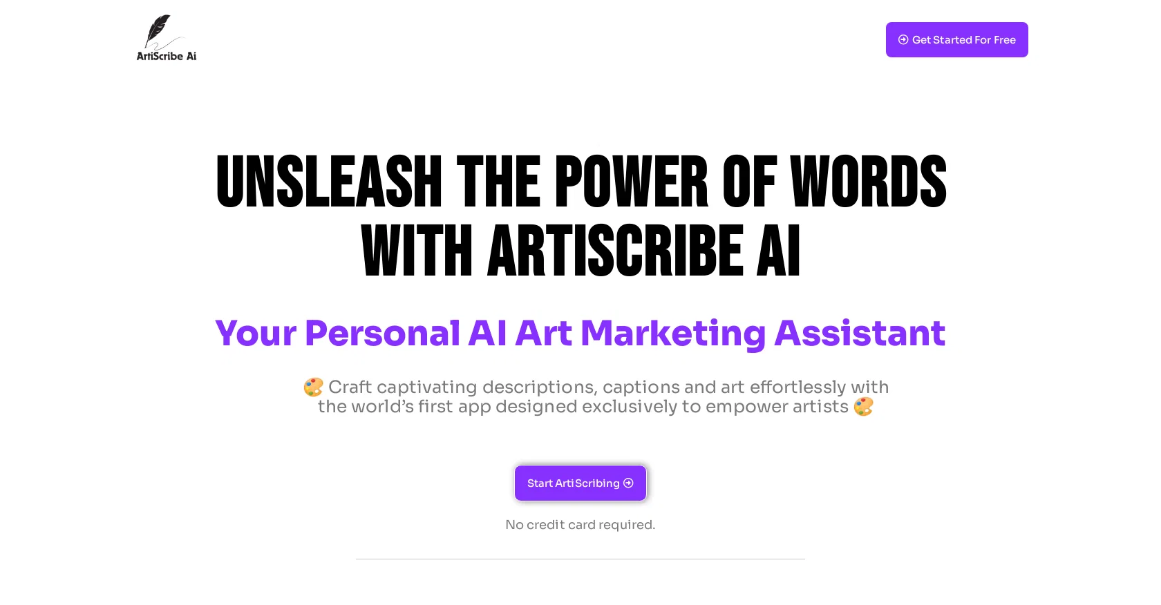 ArtiScribeAI screenshot