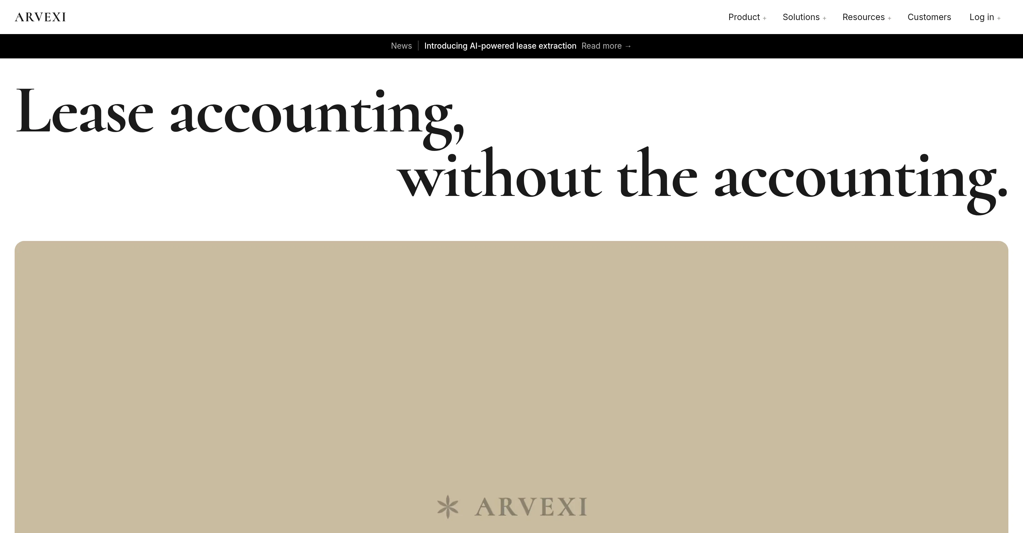 Arvexi screenshot