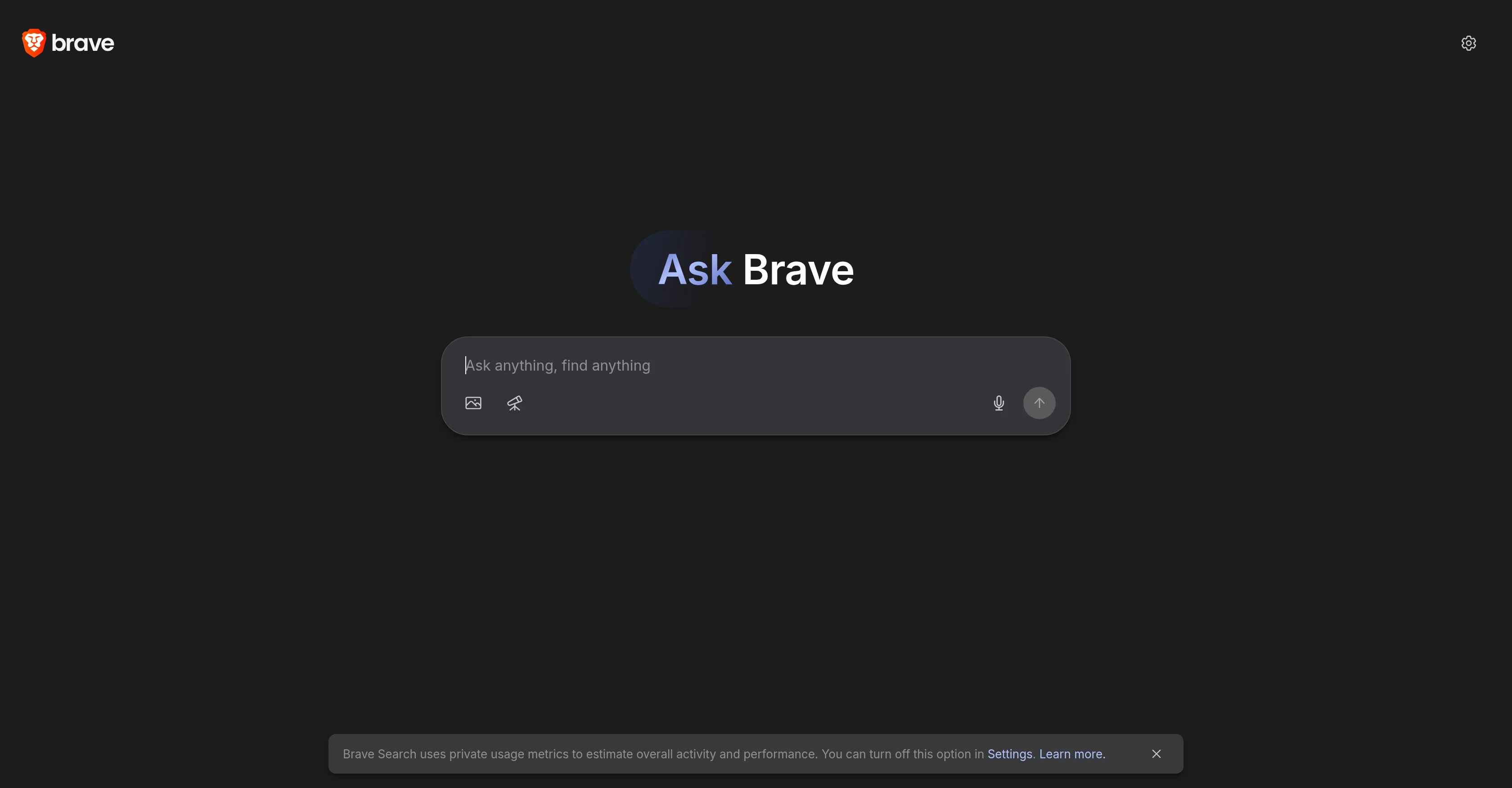 Ask Brave screenshot