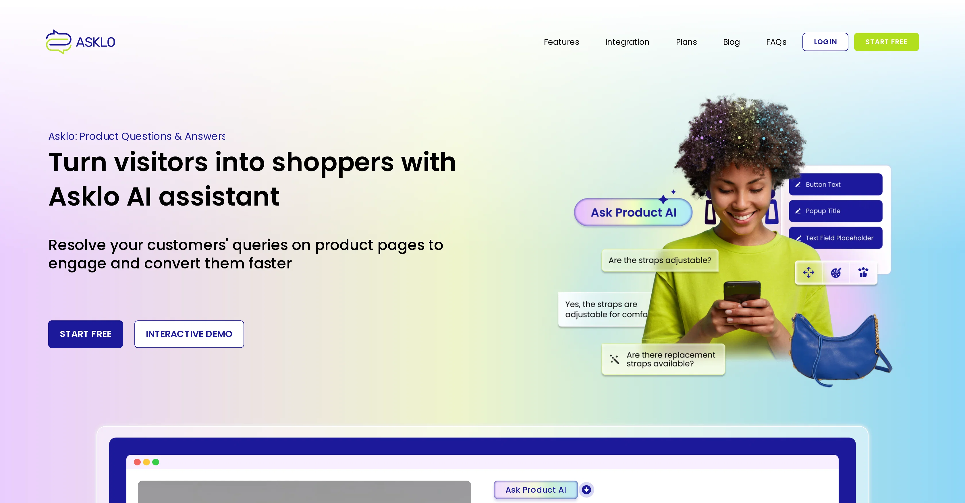 Asklo AI screenshot