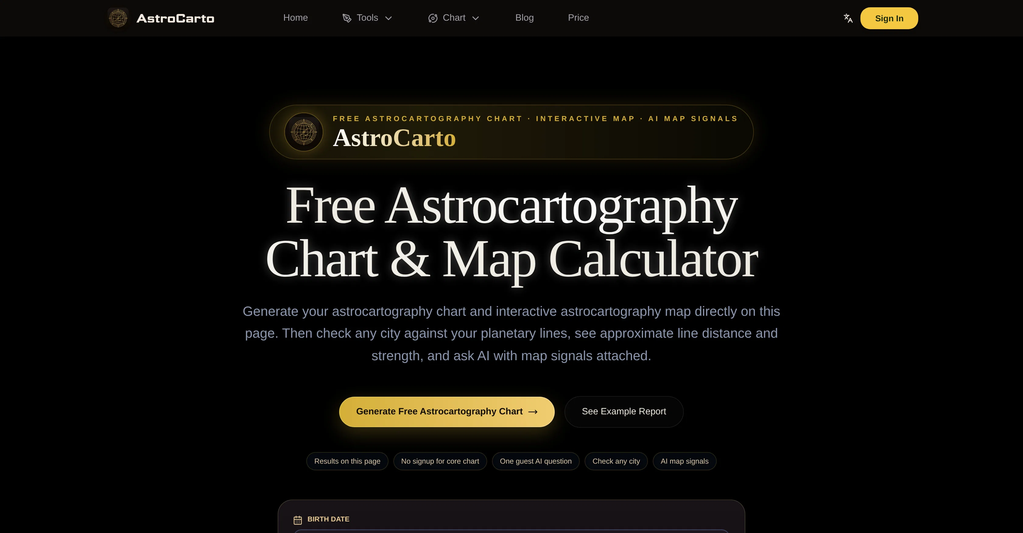 AstroCartov2.0.0 screenshot