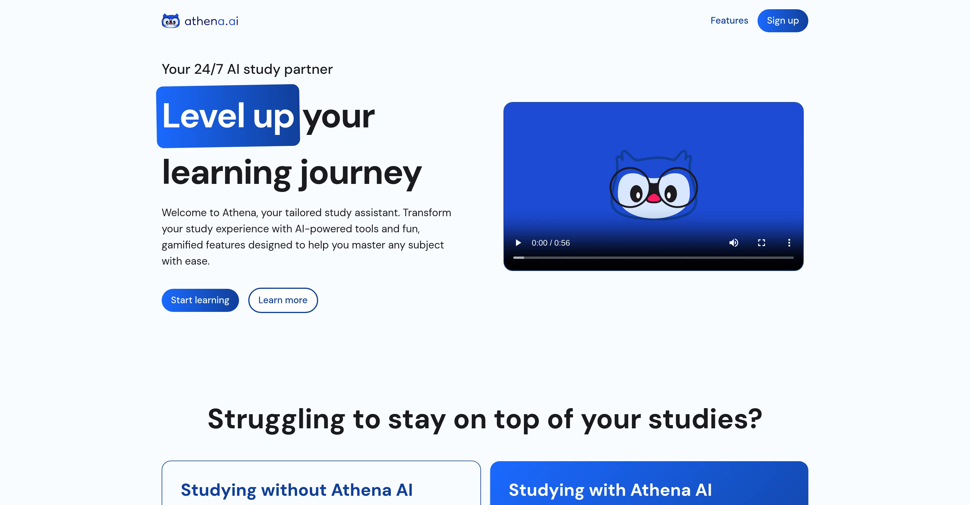 Athena screenshot