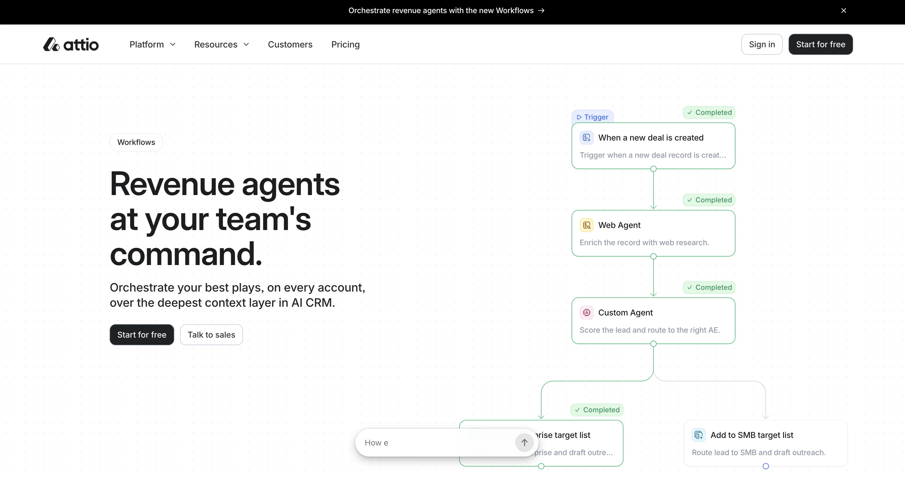 Attio Automations screenshot
