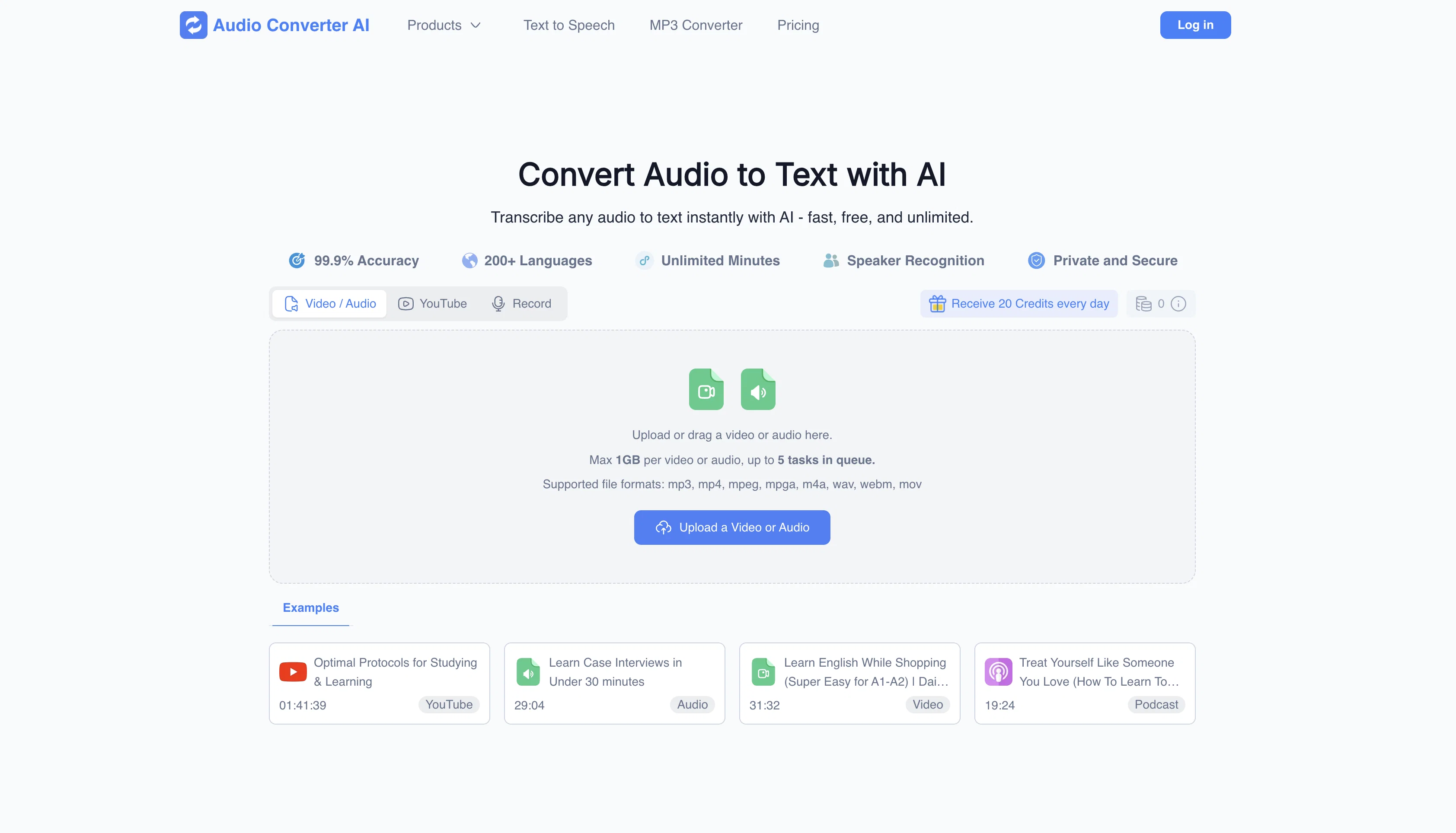 Audio Converter AI screenshot