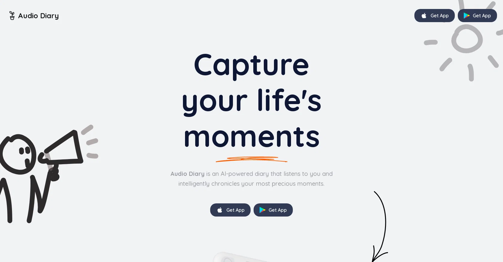 Audio Diary screenshot