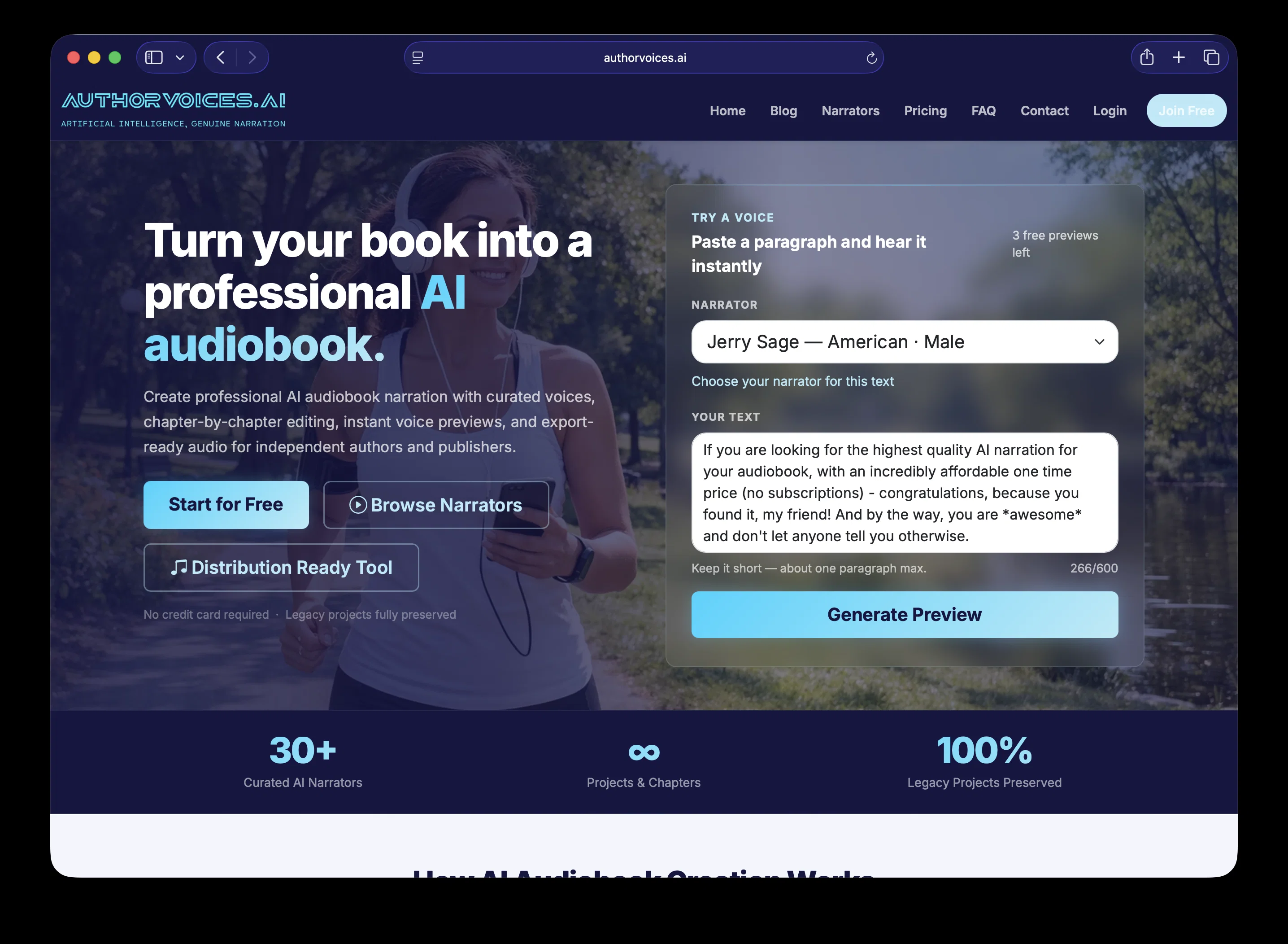AuthorVoices.ai screenshot